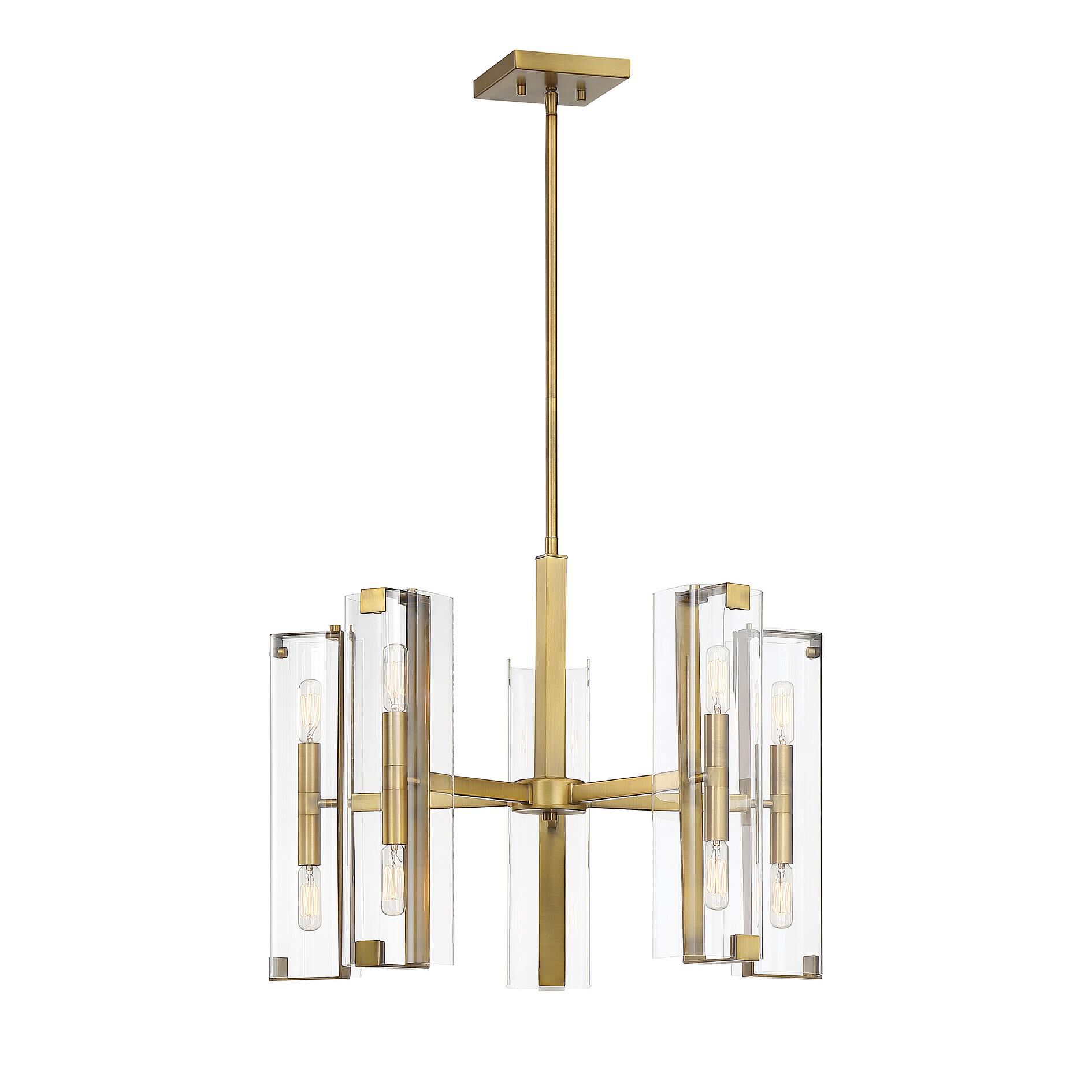 Winfield 25 Inch 10 Light Chandelier by Savoy House