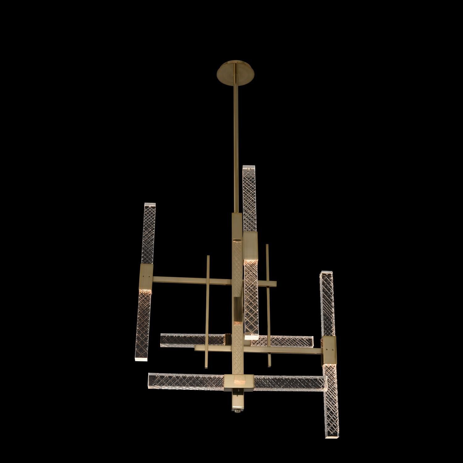 Apollo 26 Inch 1 Light LED Multi Light Pendant by Allegri