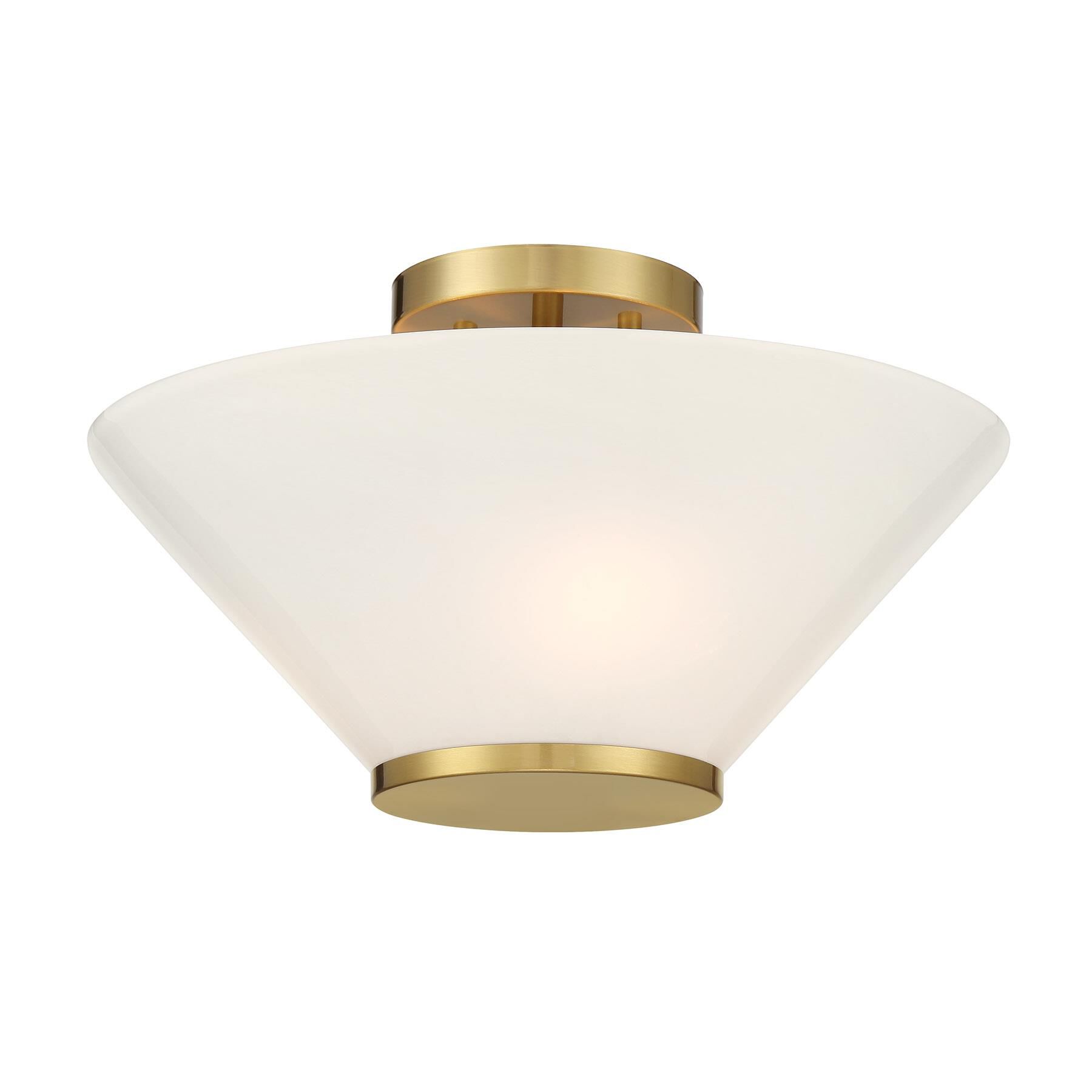 Blair 15 Inch Semi Flush Mount by Savoy House