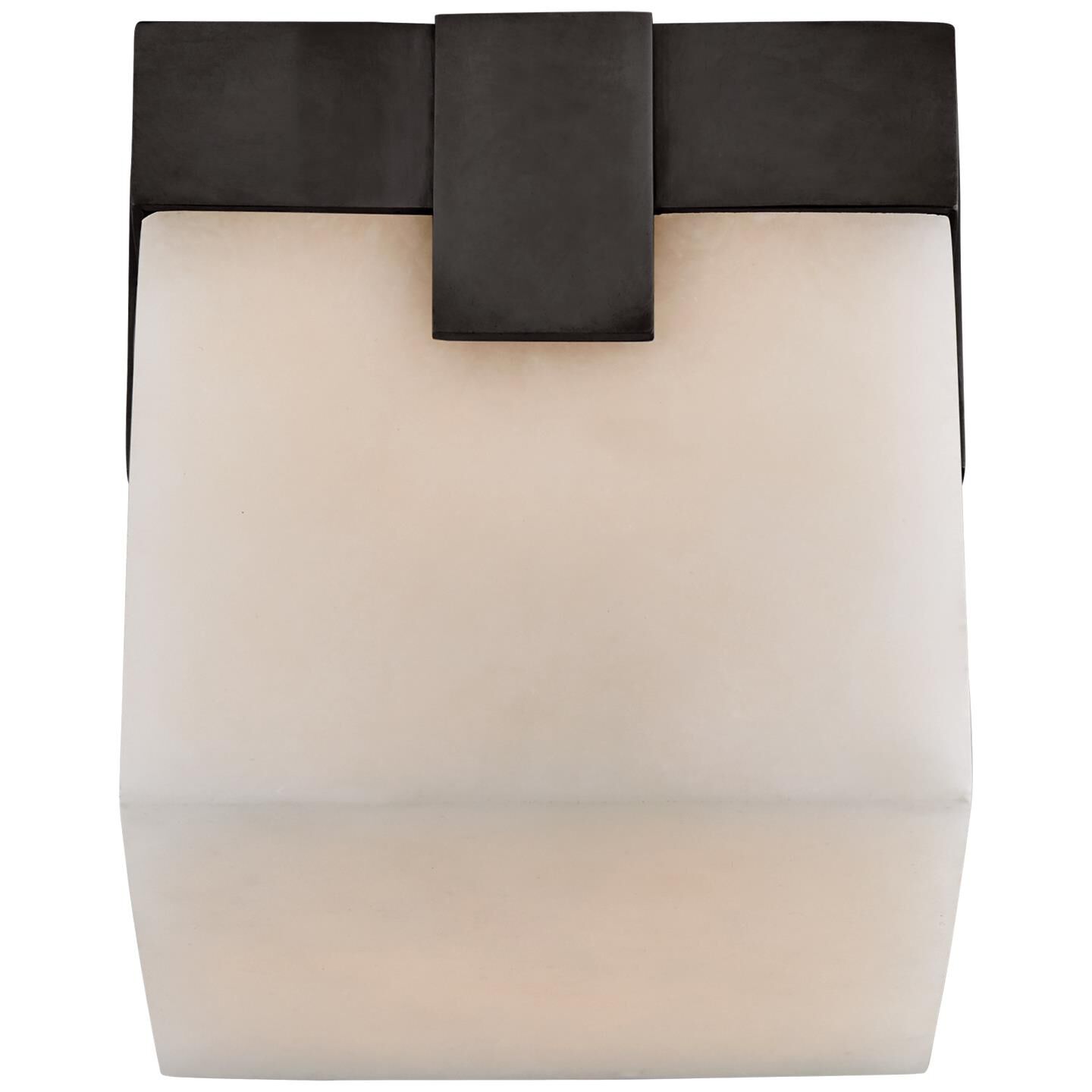 Shown in Bronze finish and Alabaster glass