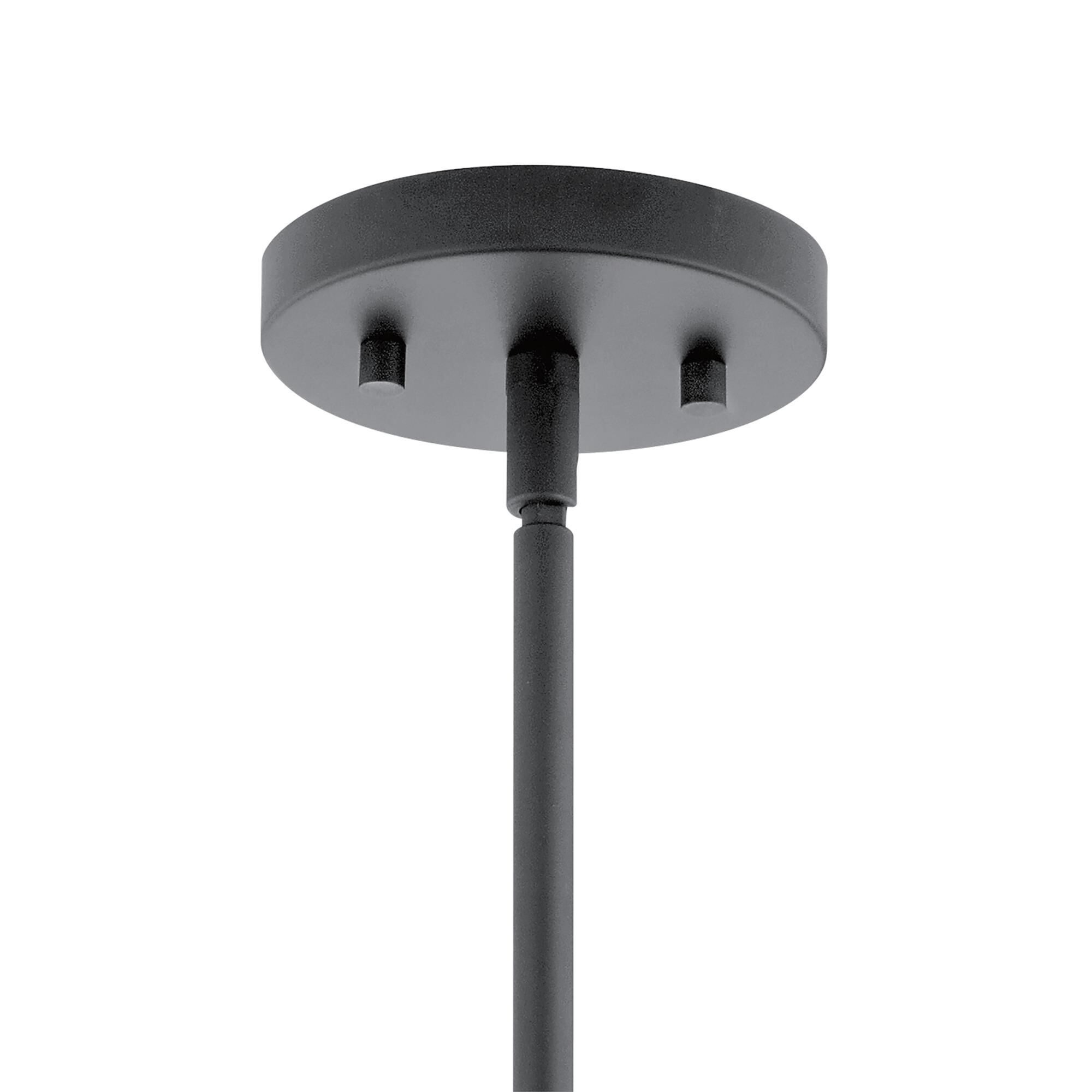 Shown in Black finish and Clear glass