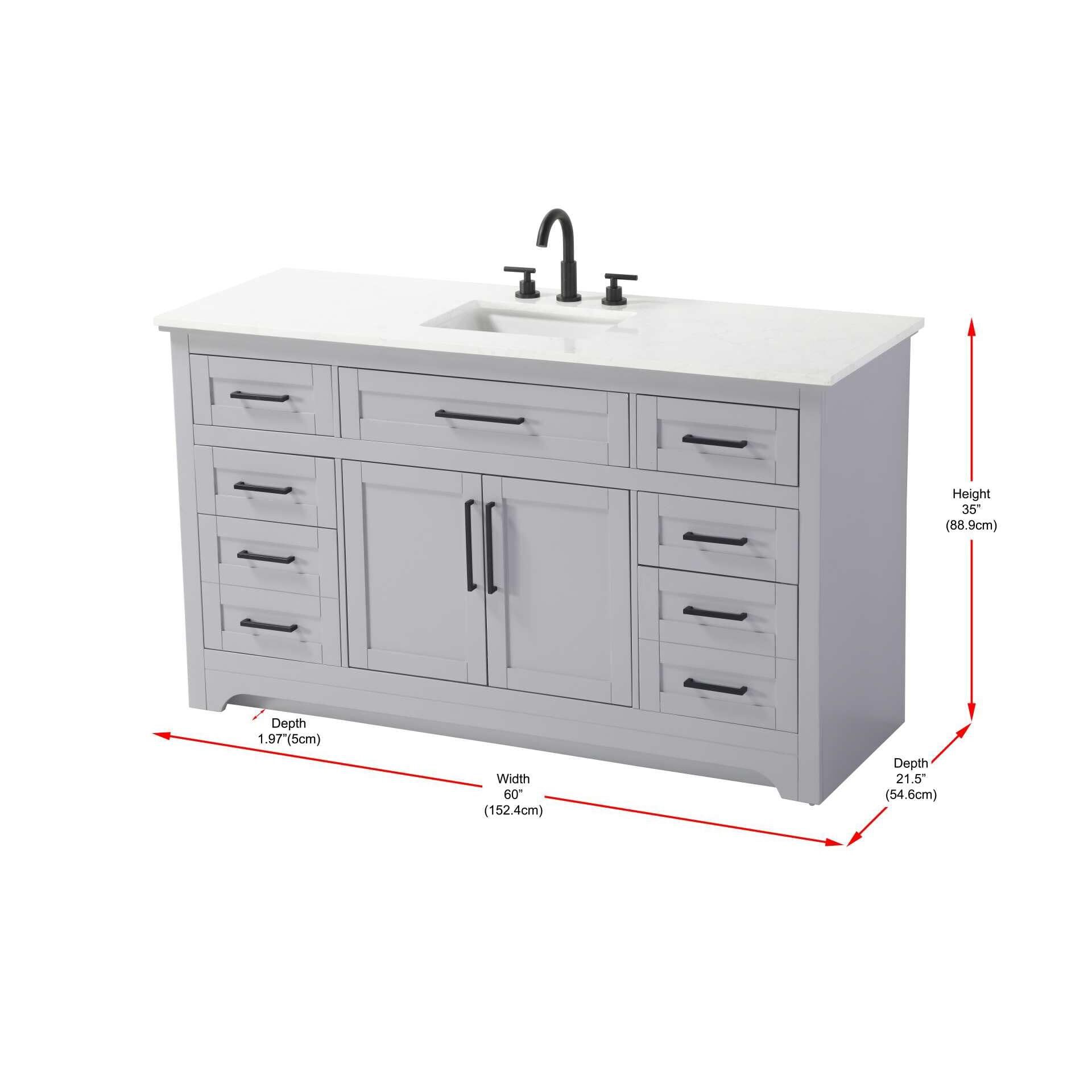 Shown in Grey finish