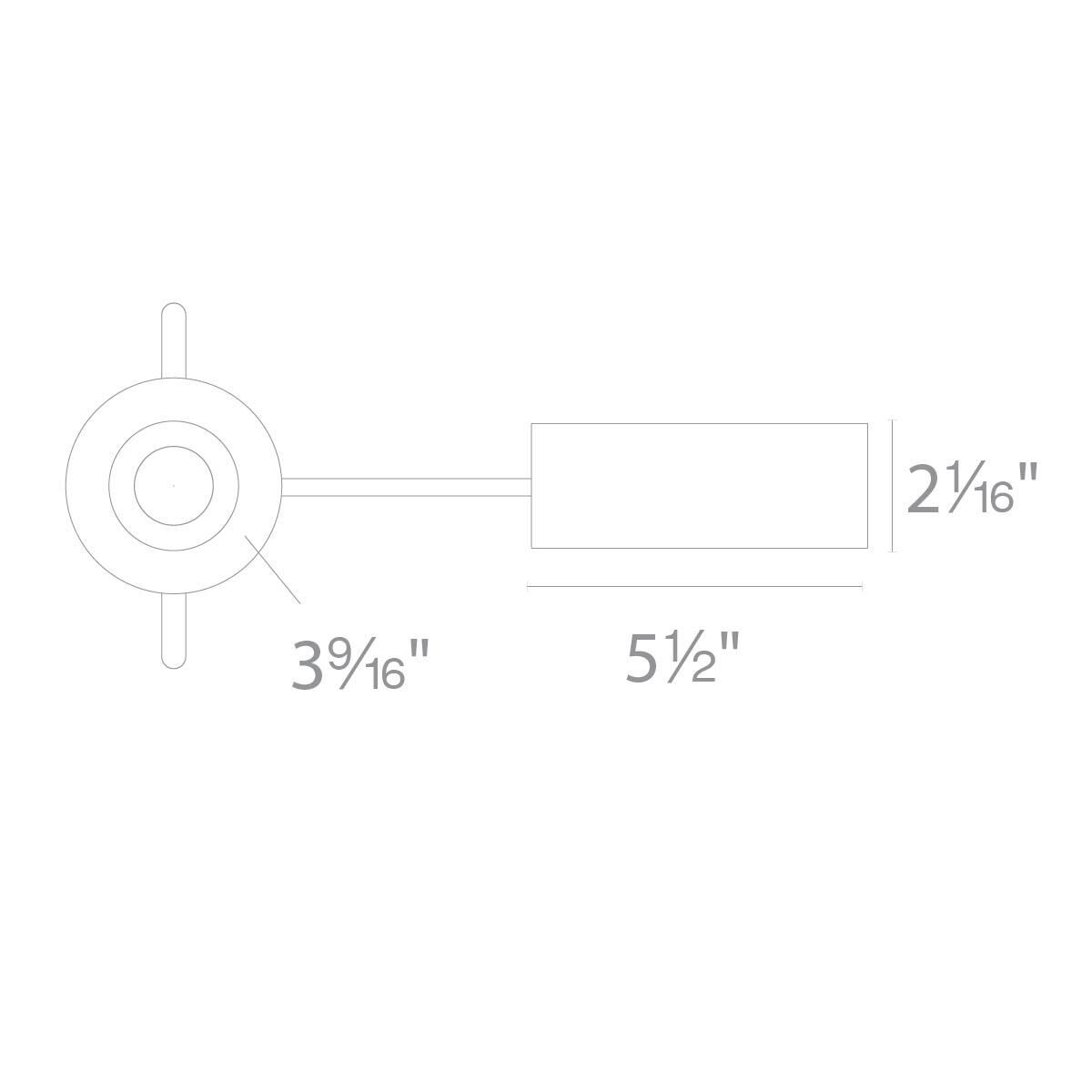 Oculux Recessed New Construction Housing by WAC Lighting