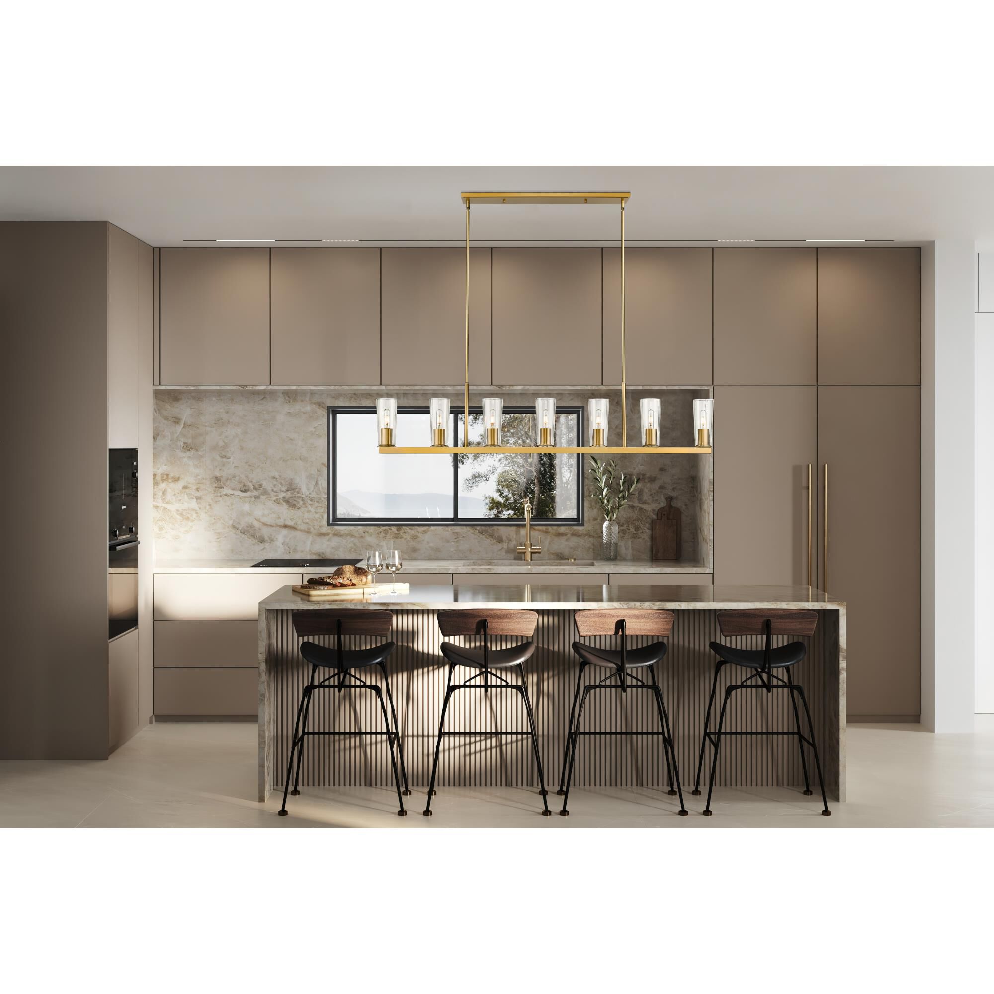 Titus 64 Inch Linear Suspension Light by Z Lite