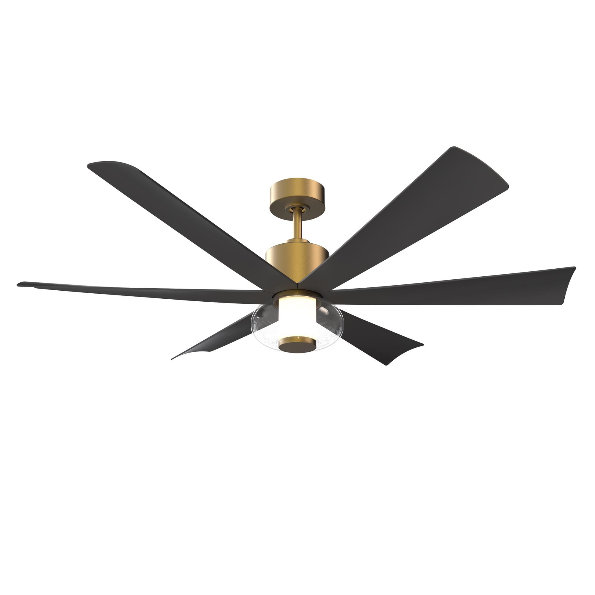 Shown in Legacy Brass finish and Clear glass
