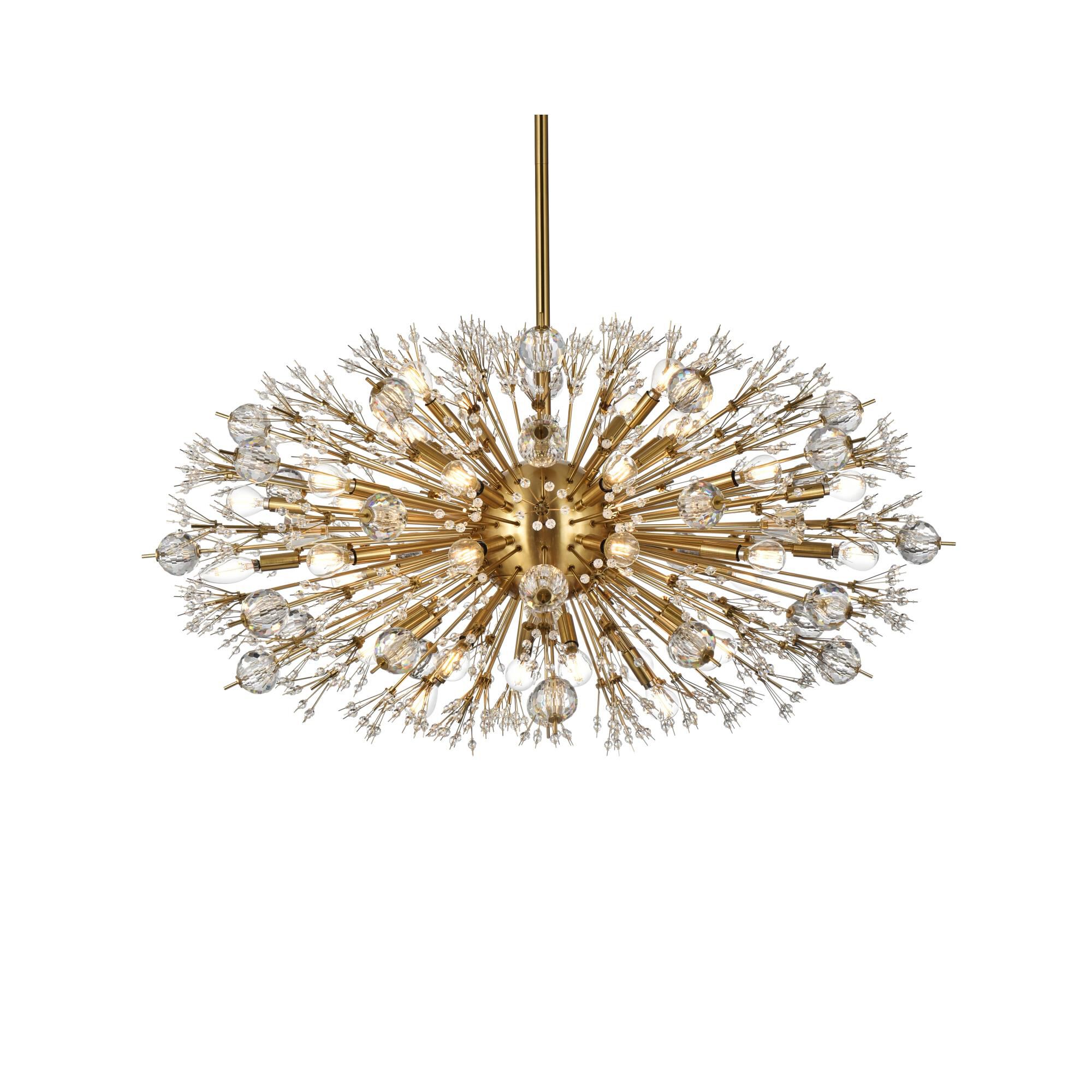 Vera 42 Inch Large Pendant by Elegant Lighting