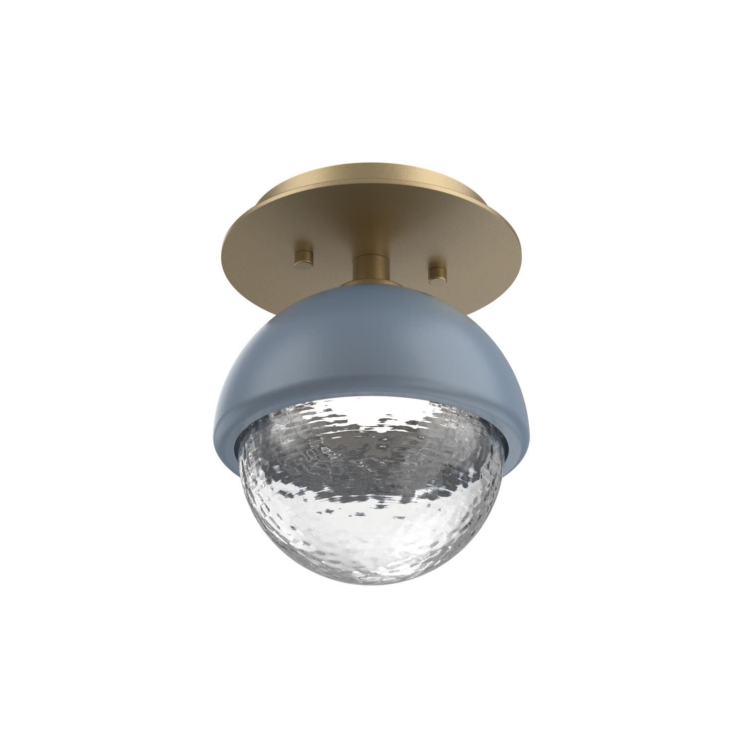 Levi Wilson Cabochon 6 Inch Flush Mount by Hammerton Studio