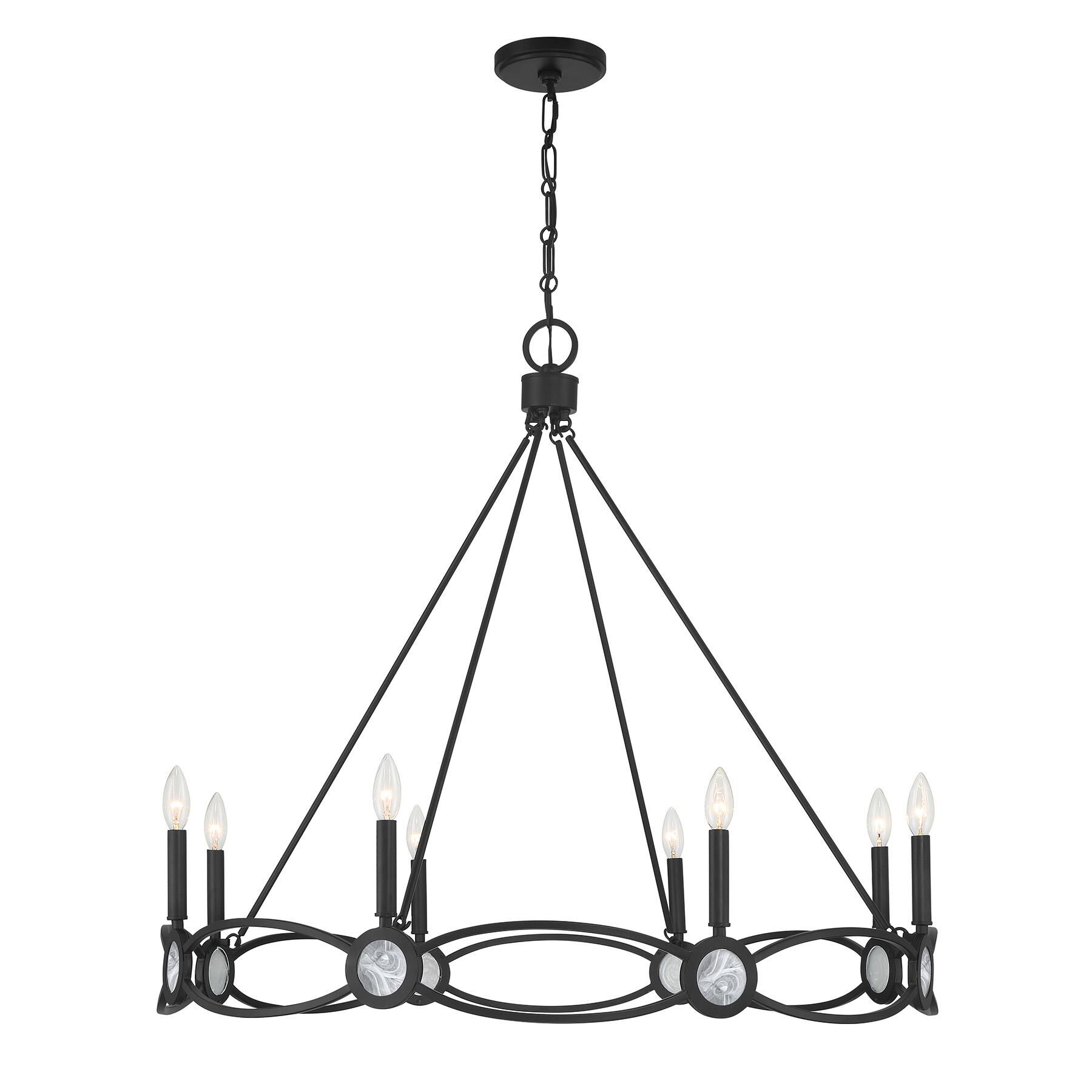 Minette 37 Inch Chandelier by Savoy House
