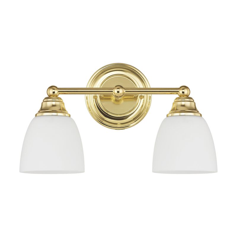 Somerville 15 Inch 2 Light Bath Vanity Light by Livex Lighting