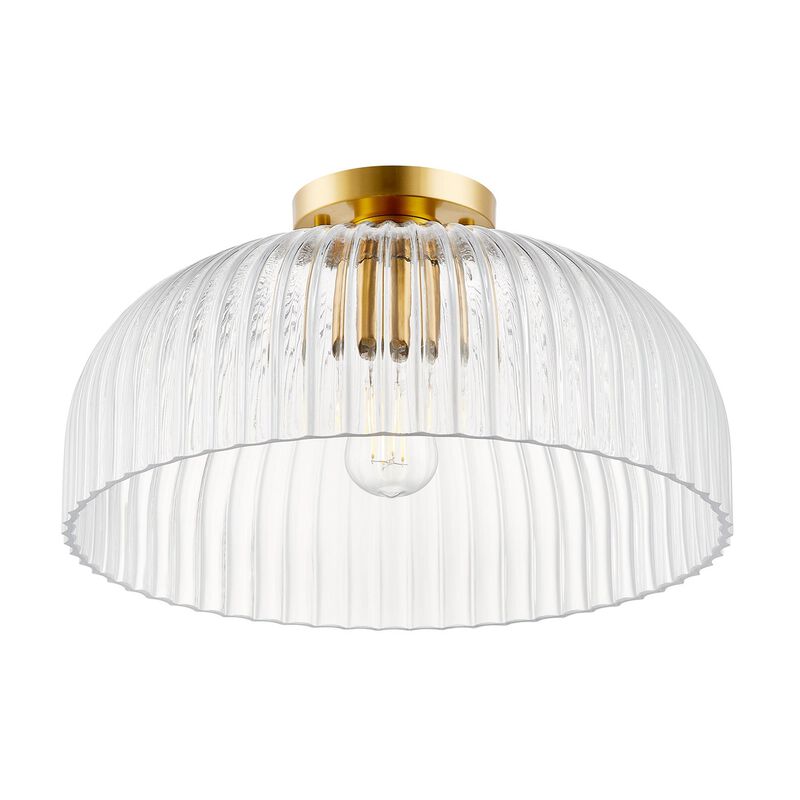 16 Inch Semi Flush Mount by Meridian Lighting