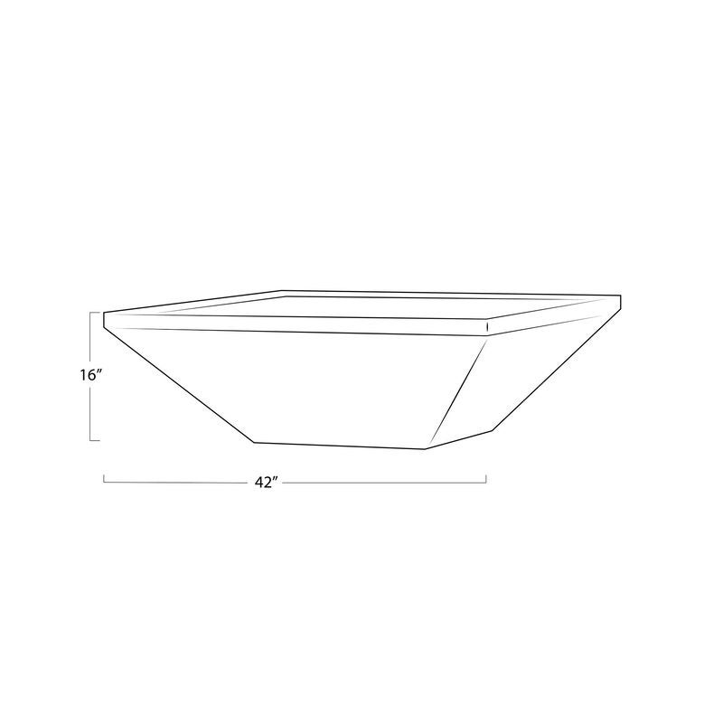Vale 42 Inch Coffee Table by Regina Andrew
