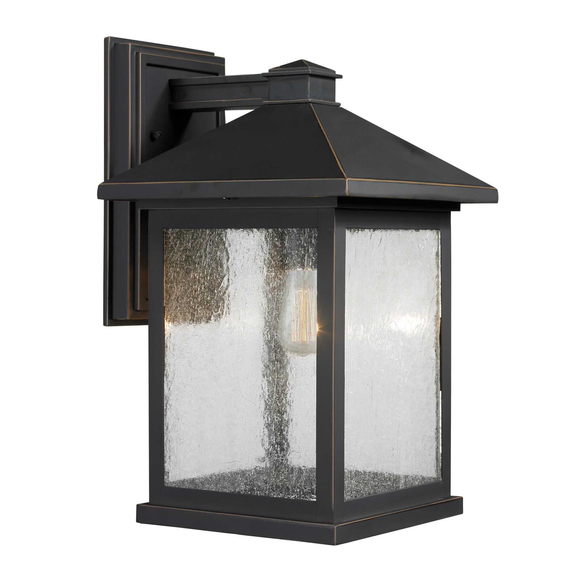 Z-Lite Portland 15 Inch Tall Outdoor Wall Light
