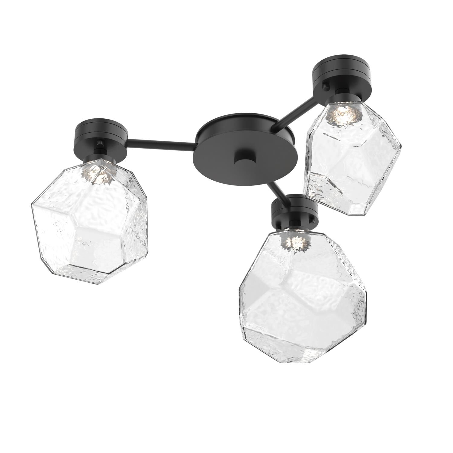 Levi Wilson Gem 24 Inch Semi Flush Mount by Hammerton Studio