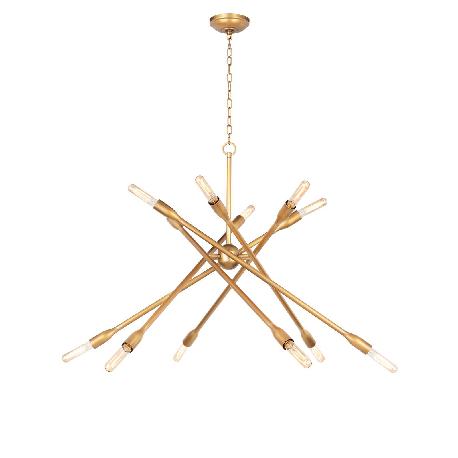 Shown in Natural Brass finish