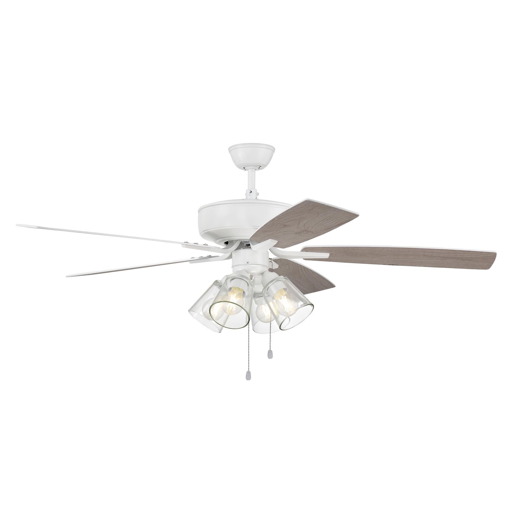 Pro Plus 52 Inch Ceiling Fan with Light Kit,