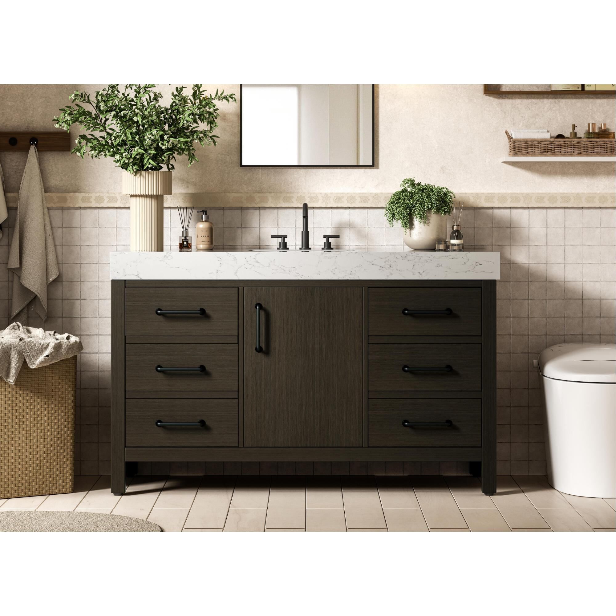 Shown in Mocha Brown finish