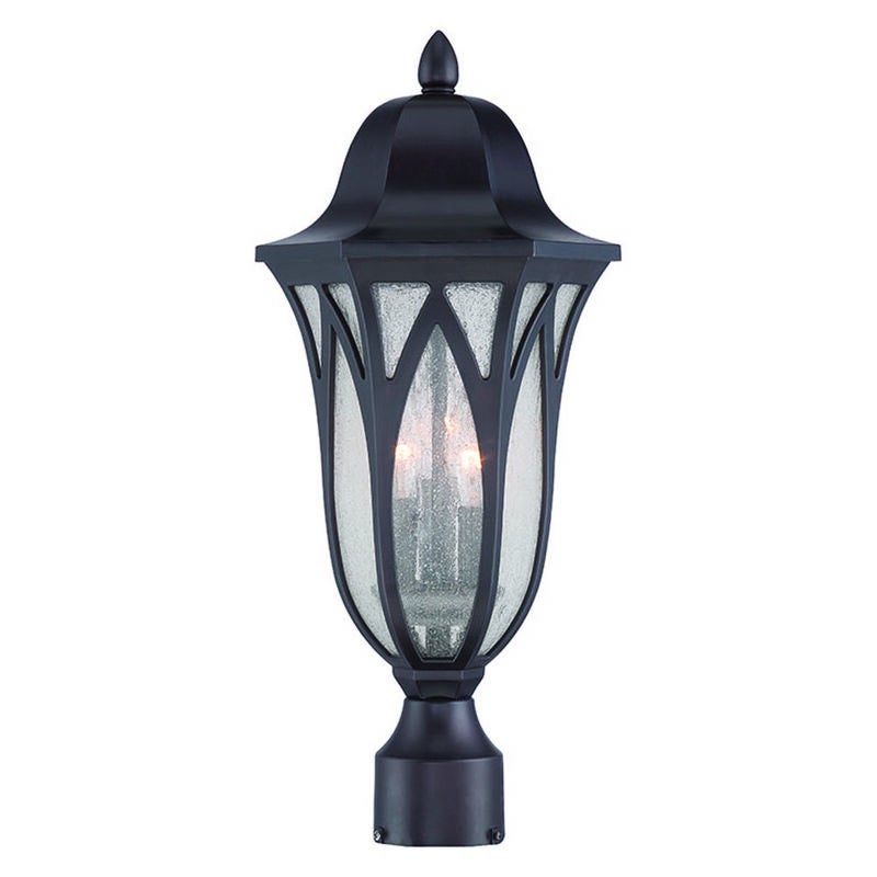 Milano 20 Inch Tall 3 Light Outdoor Post Lamp by Acclaim Lighting