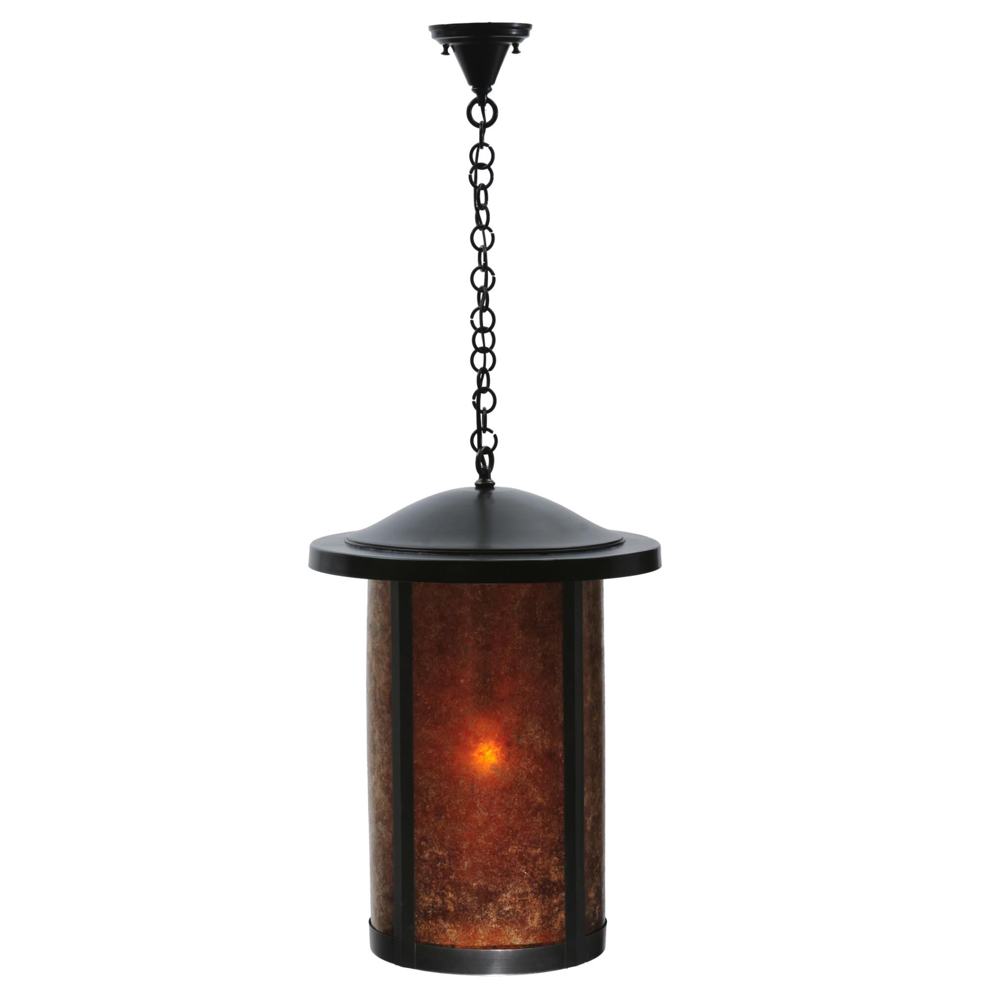Fulton Plain 17 Inch Large Pendant by Meyda Lighting