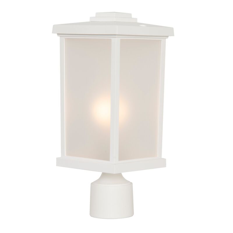 Composite 15 Inch Tall 1 Light Outdoor Post Lamp by Craftmade