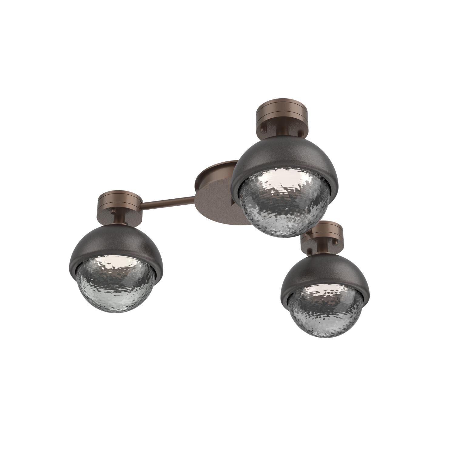 Levi Wilson Cabochon 23 Inch Flush Mount by Hammerton Studio