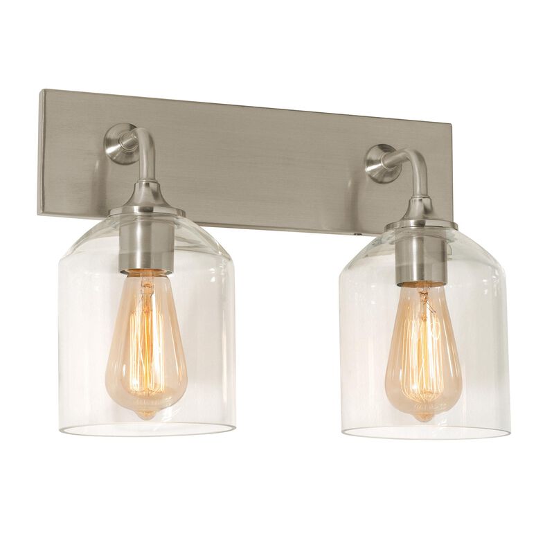 William 14 Inch 2 Light Bath Vanity Light by AFX Lighting