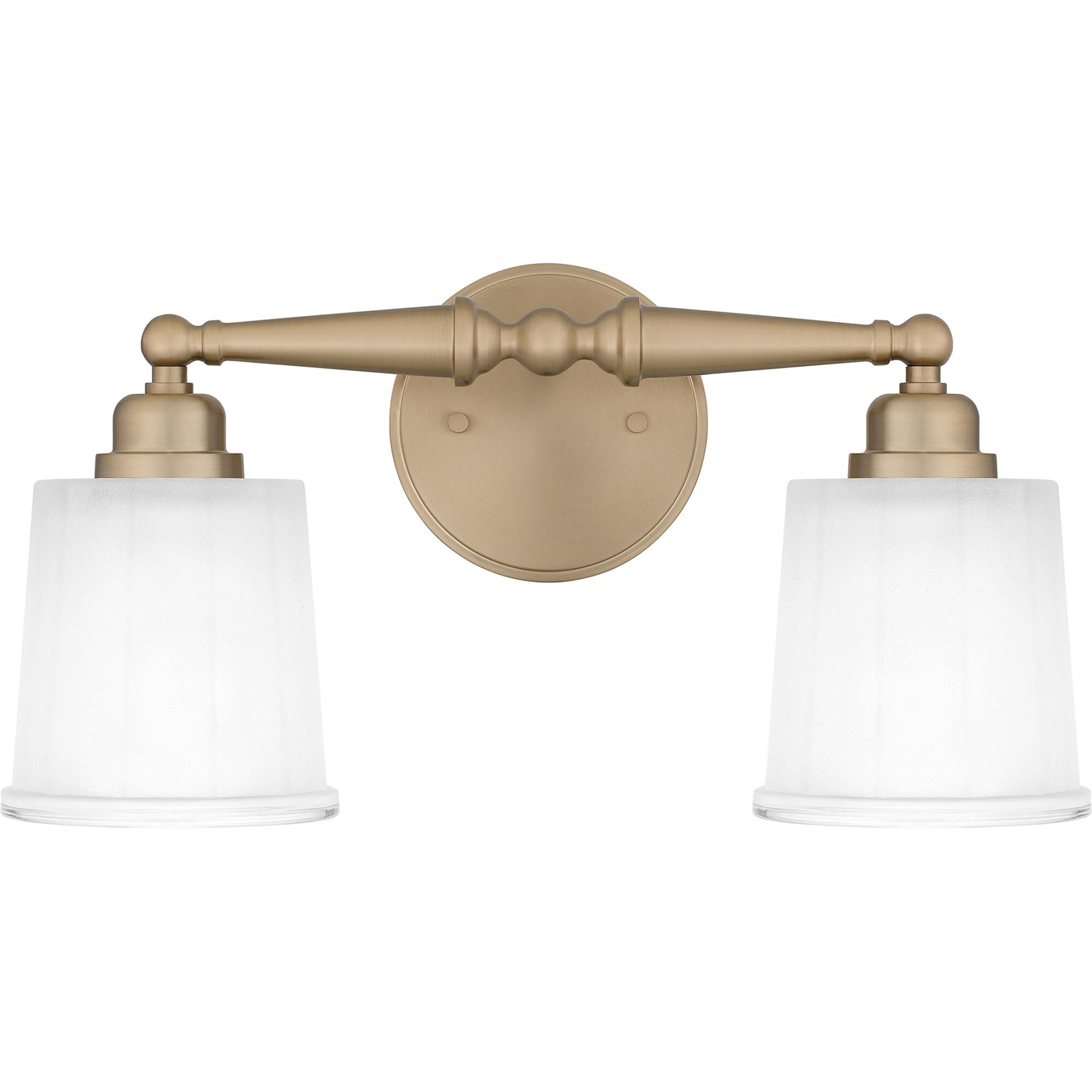 Cecilia 16 Inch 2 Light Bath Vanity Light by Quoizel