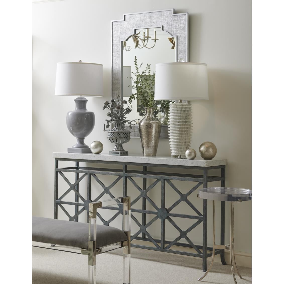 Shown in Silver Leaf finish