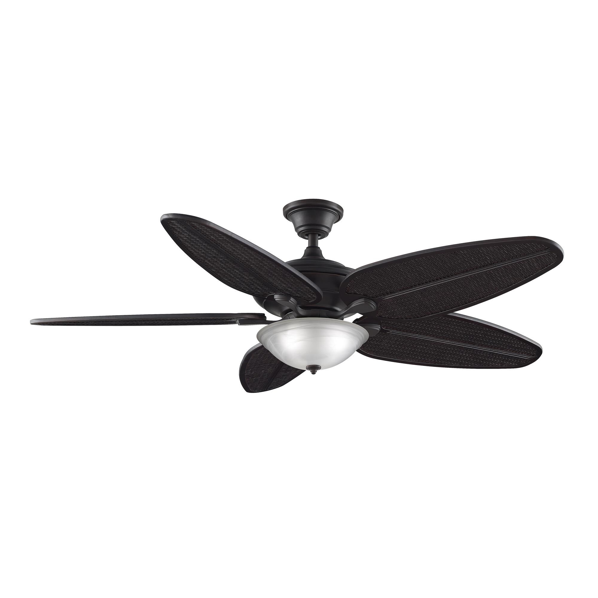 8 Inch Tall 3 Light Fan Light Kit,