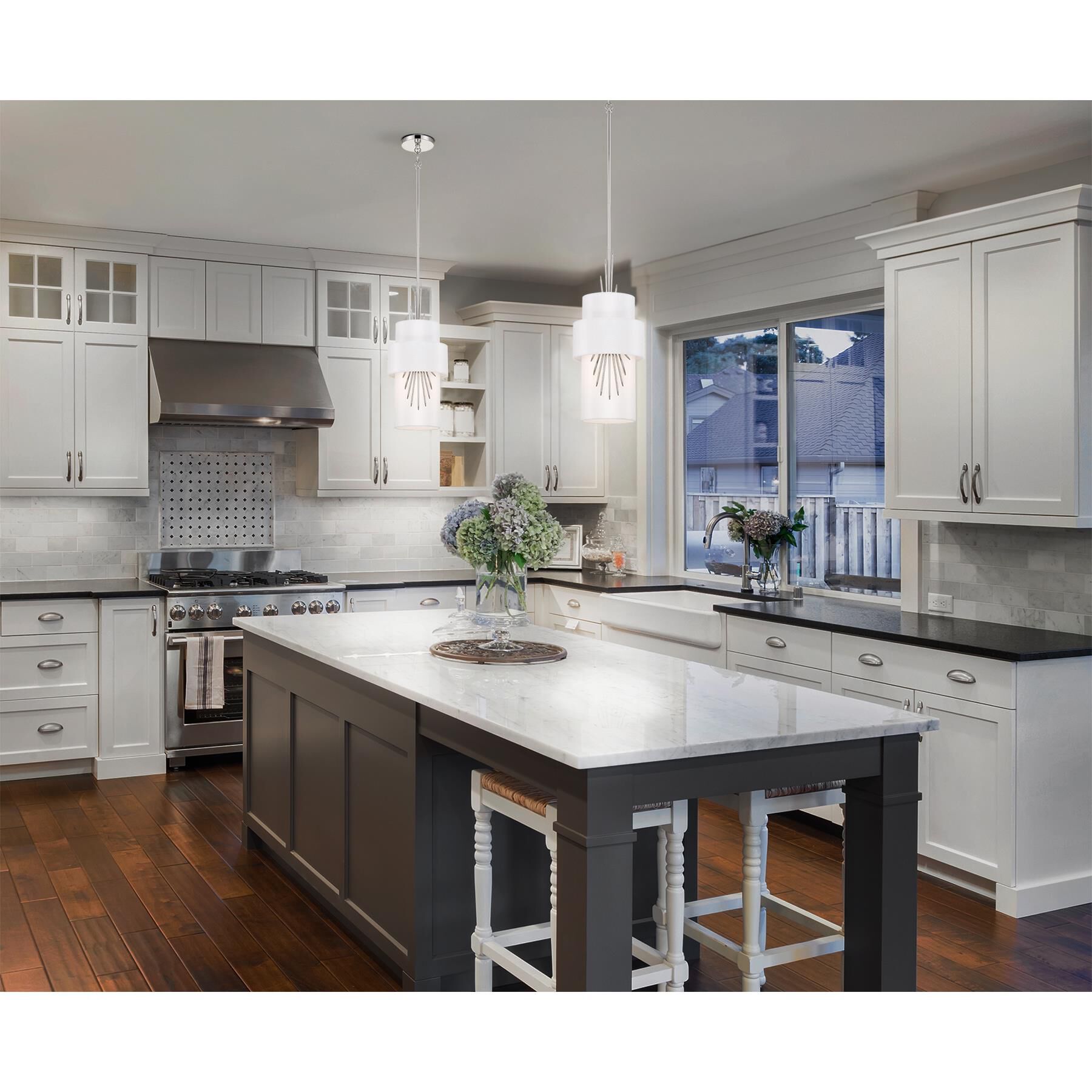 Shown in Polished Nickel finish