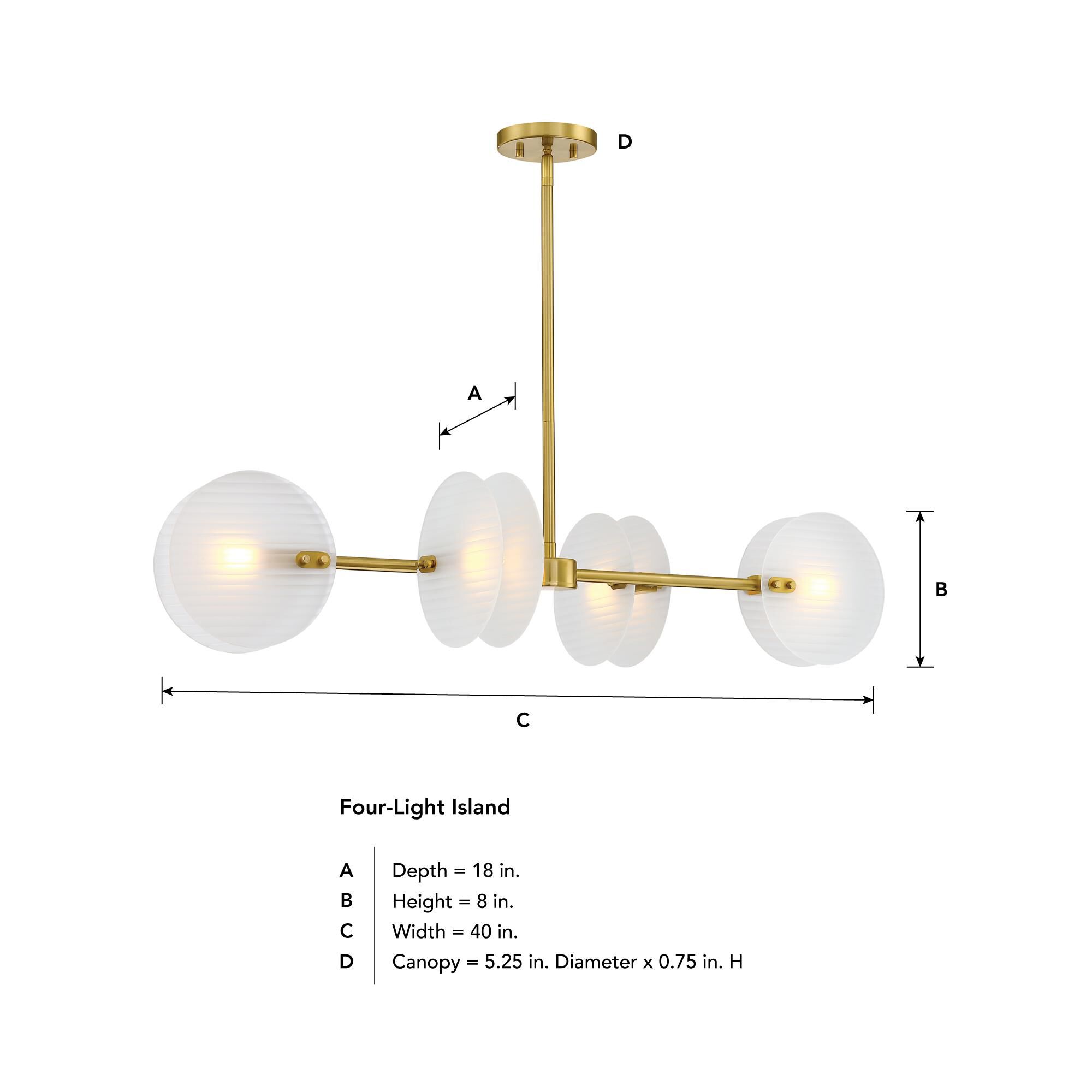 Sky Fall 40 Inch Linear Suspension Light by Designers Fountain