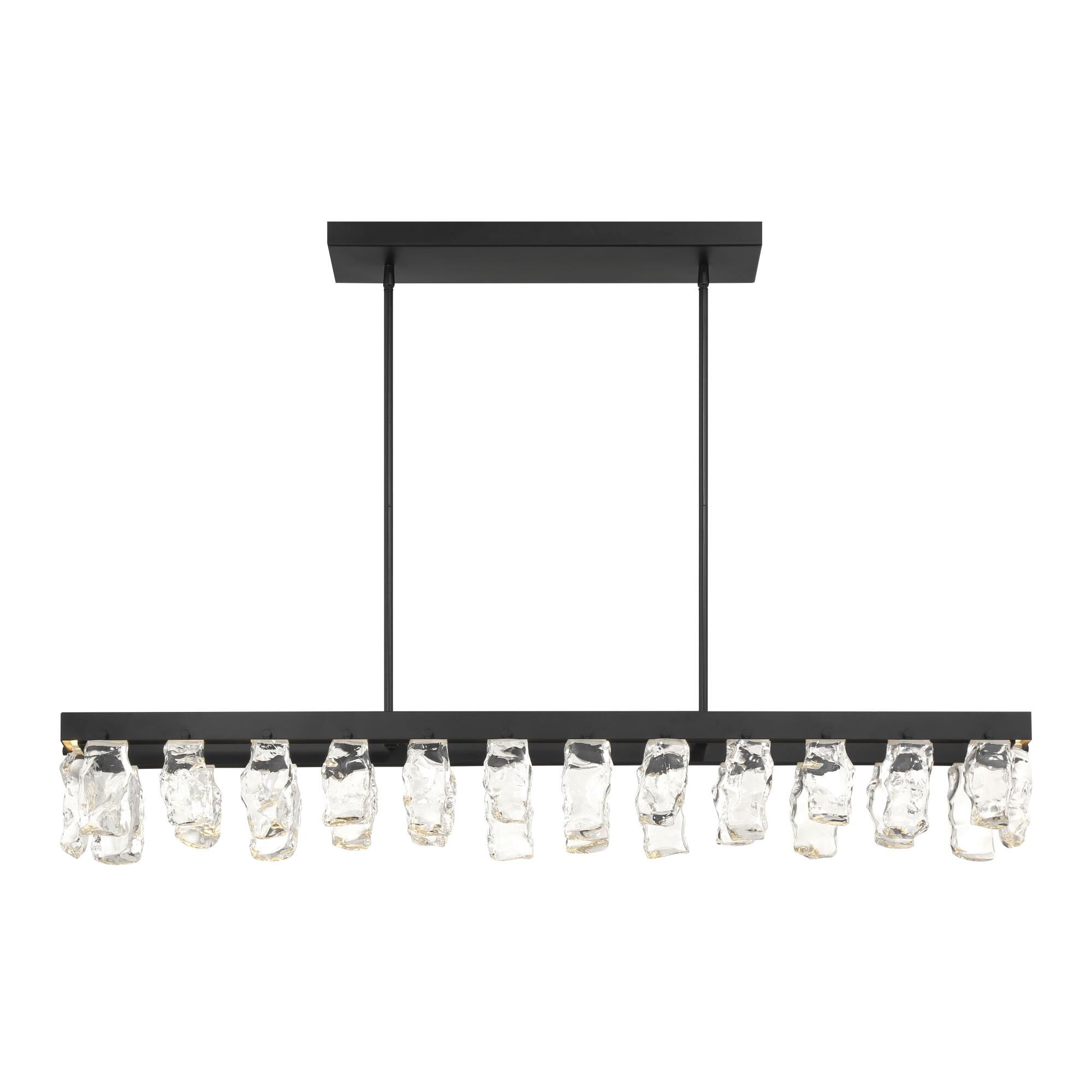 Artic Glacier Linear Suspension Light by Kovacs