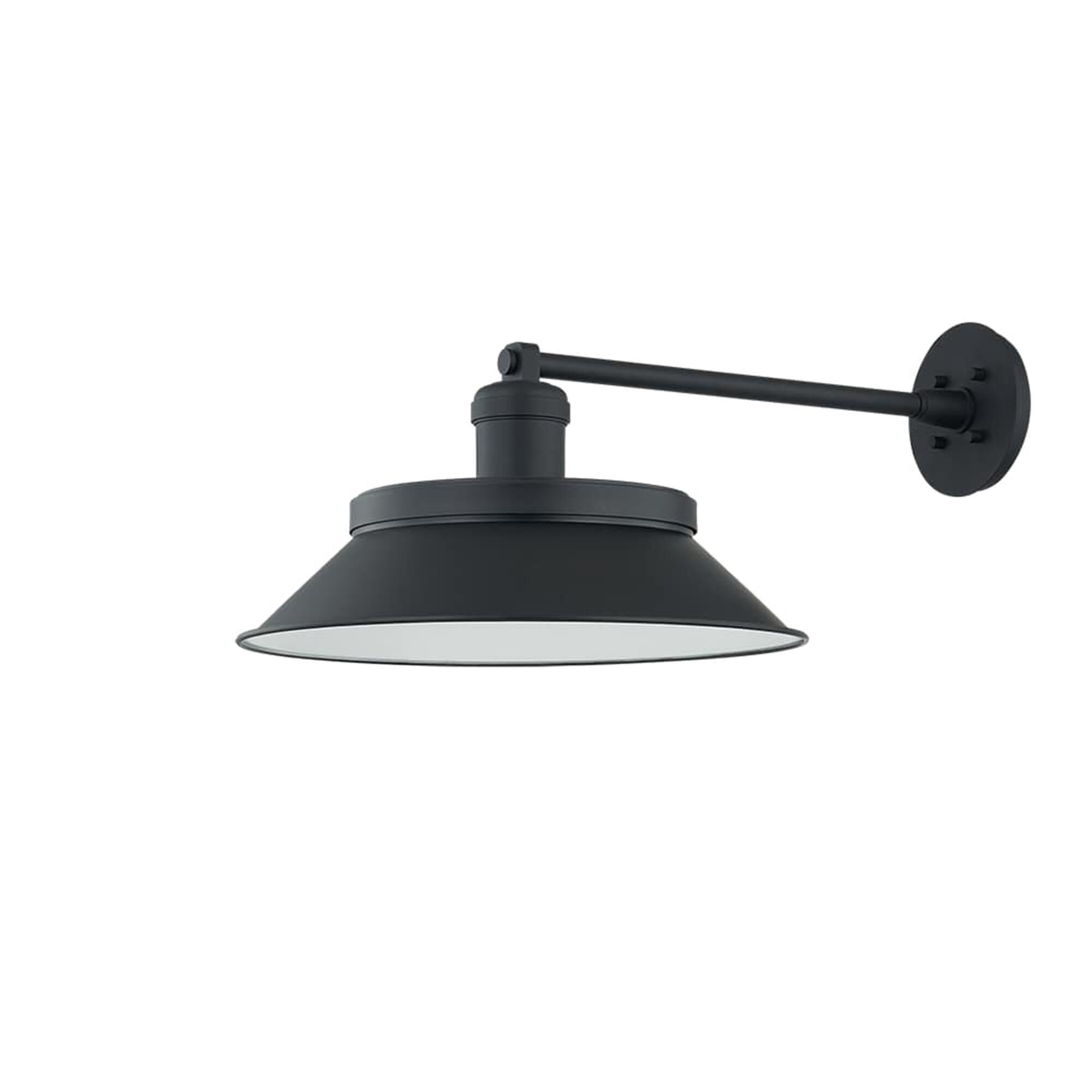 Shown in Texture Black finish and Soft Black shade