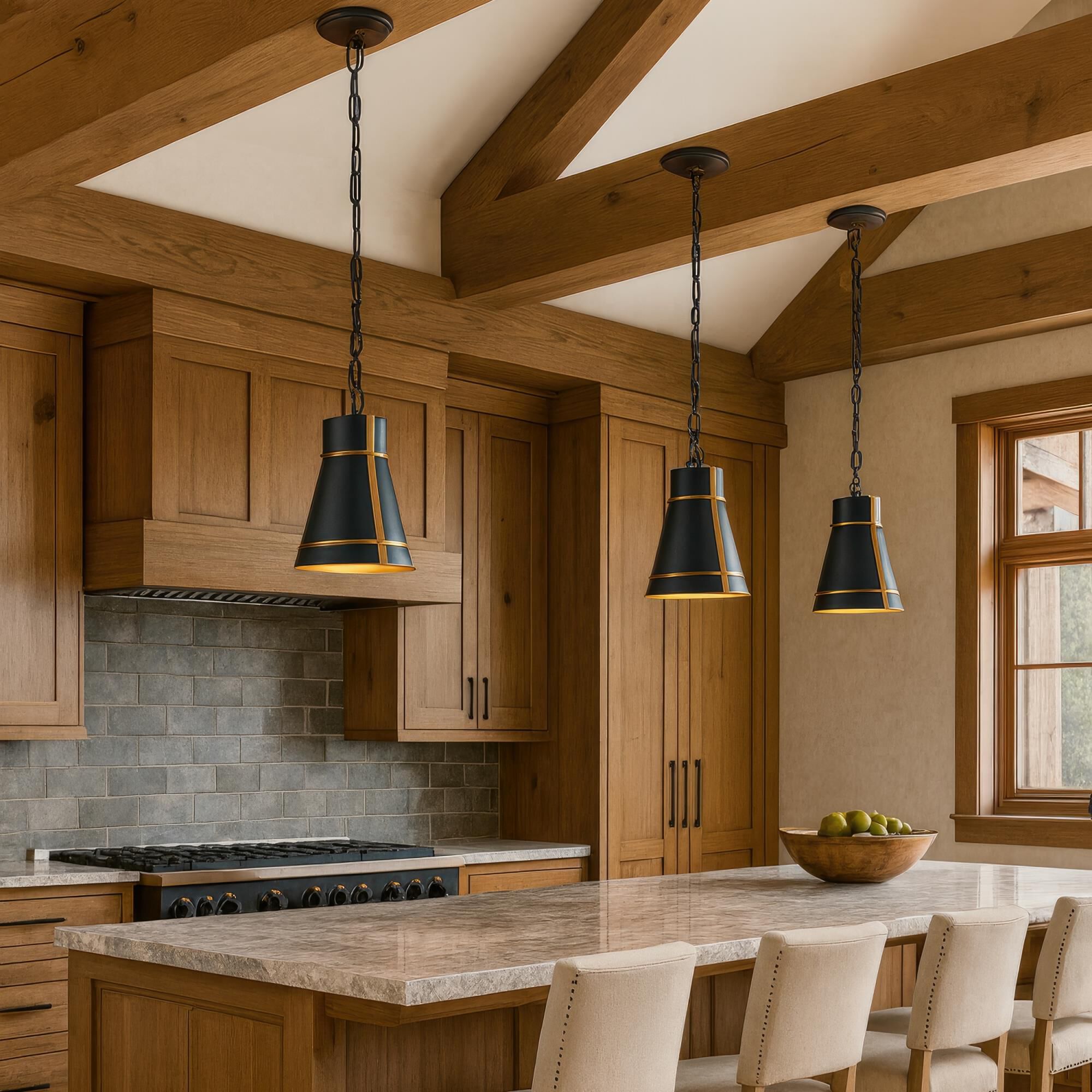 Ciana Lighting Brasserie 13 Inch Large Pendant by Varaluz