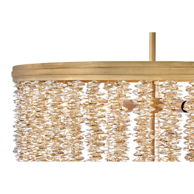 Rubina 26 Inch Chandelier by Fredrick Ramond