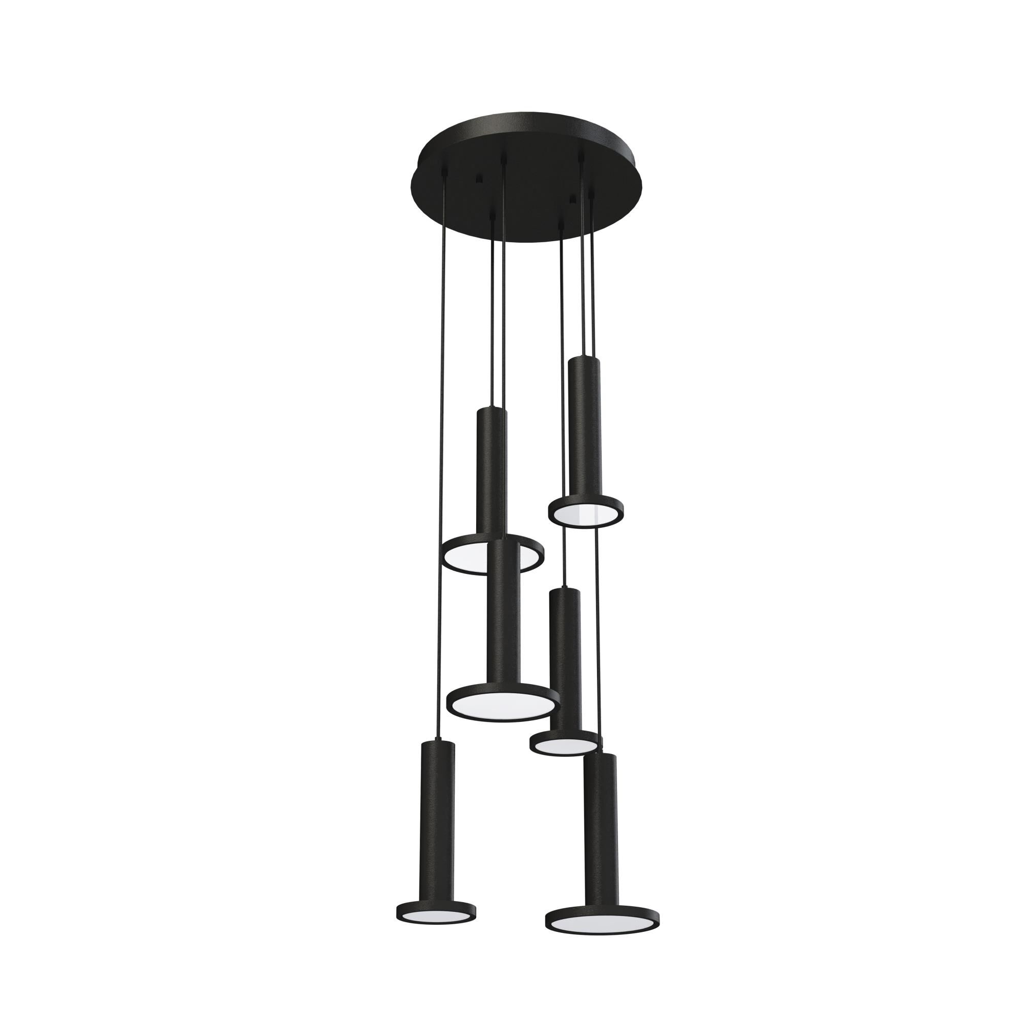 Luna 46 Inch 6 Light LED Multi Light Pendant by AFX Lighting