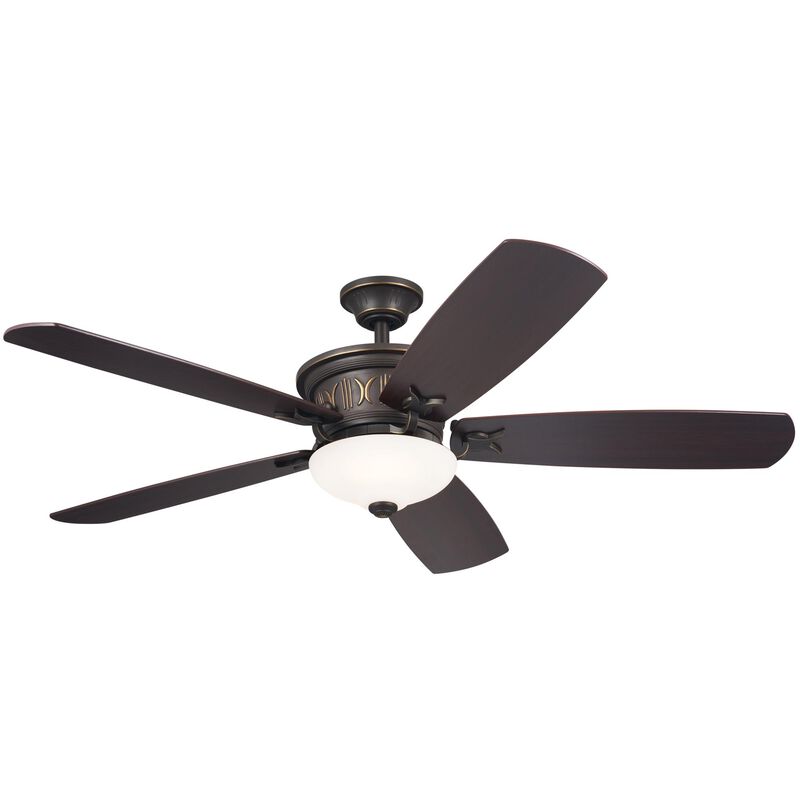 Crescent 56 Inch Ceiling Fan with Light Kit by Kichler Lighting