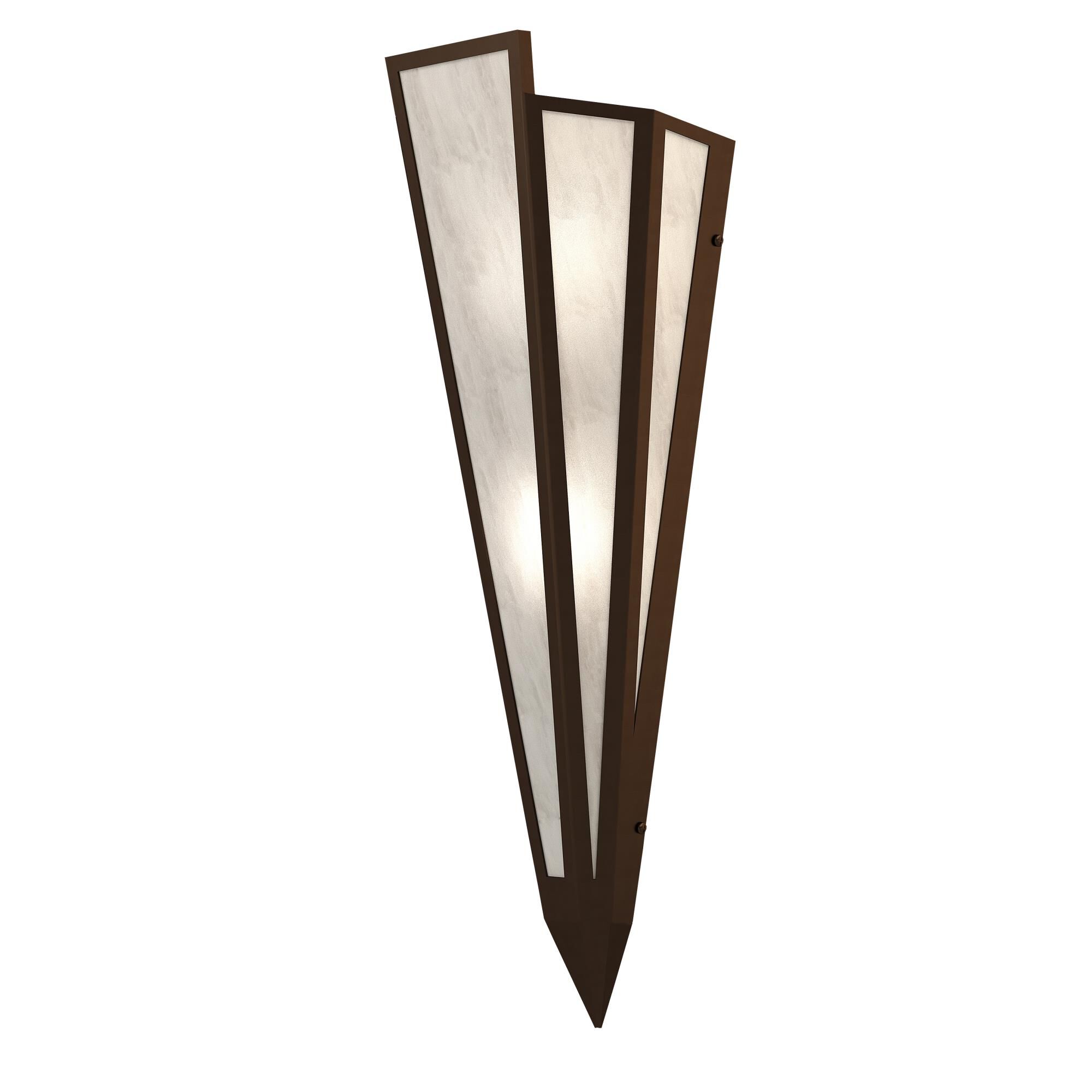 Brum 22 Inch Tall 2 Light Outdoor Wall Light by Meyda Lighting