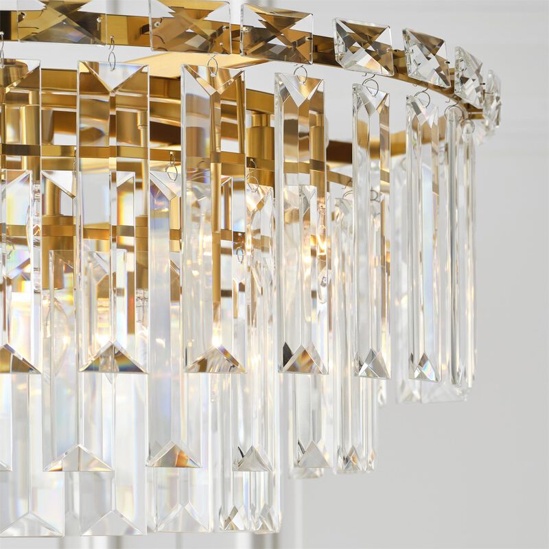 Chapman & Myers Arden 33 Inch Chandelier by Visual Comfort Studio