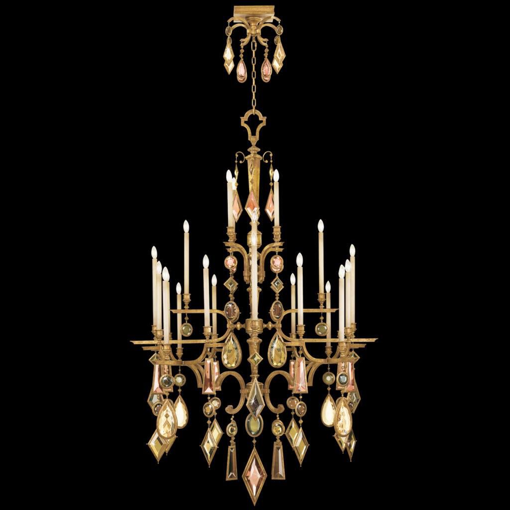 Encased Gems Chandelier by Fine Art Handcrafted Lighting
