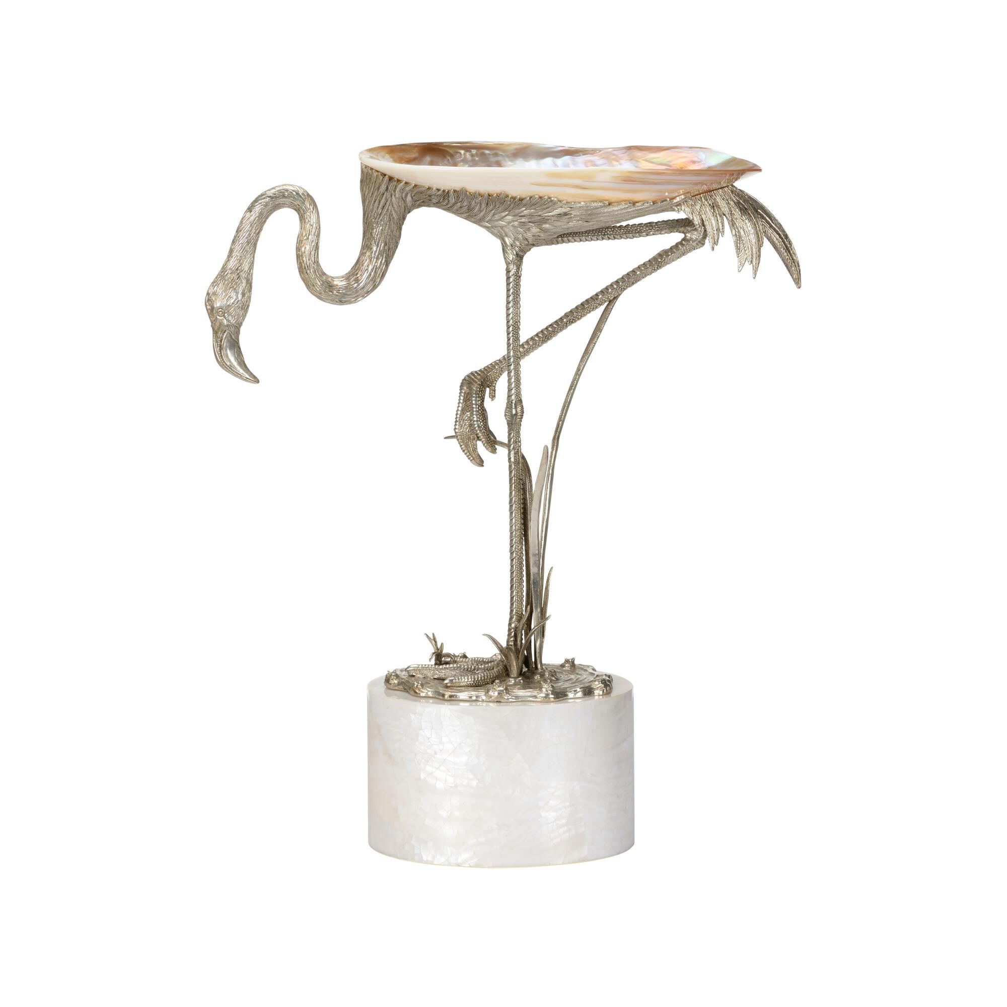 Shown in White, Cream and Silver finish