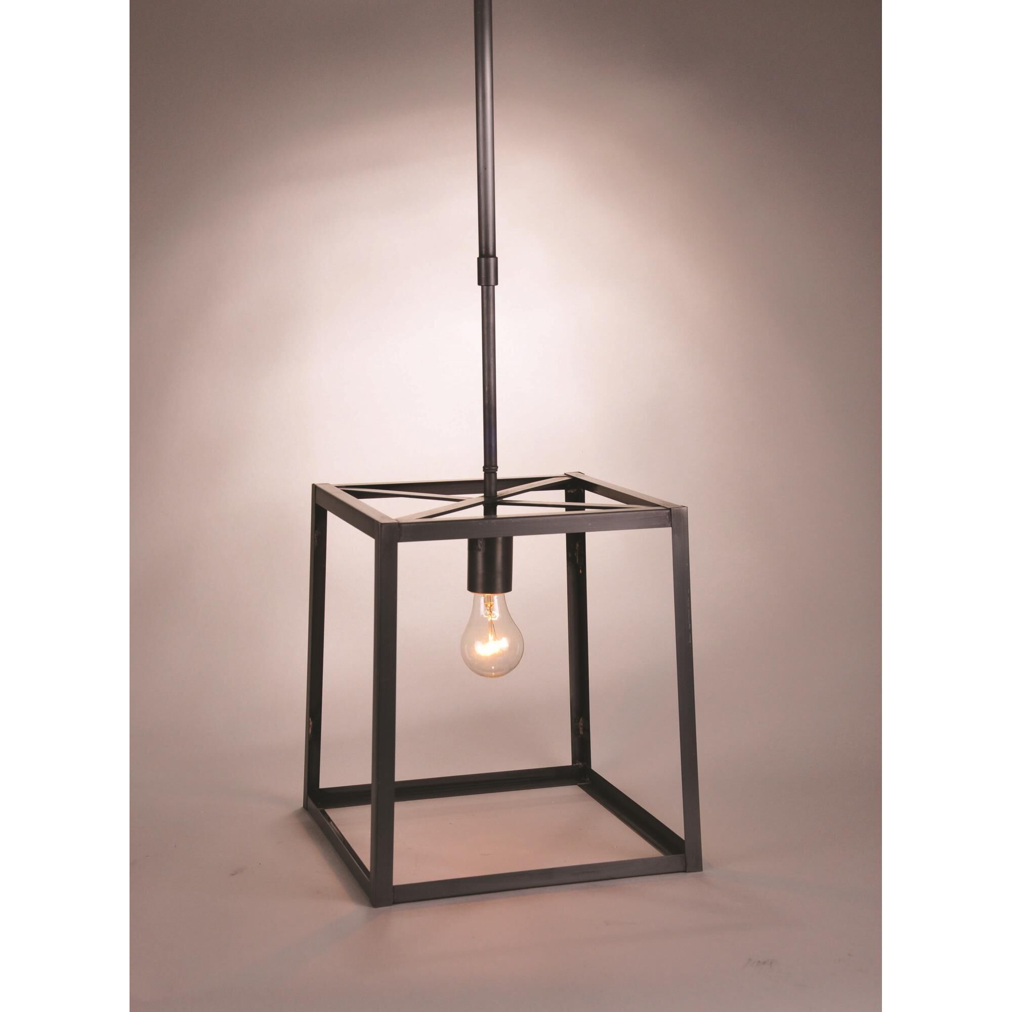 Transitional 13 Inch Cage Pendant by Northeast Lantern