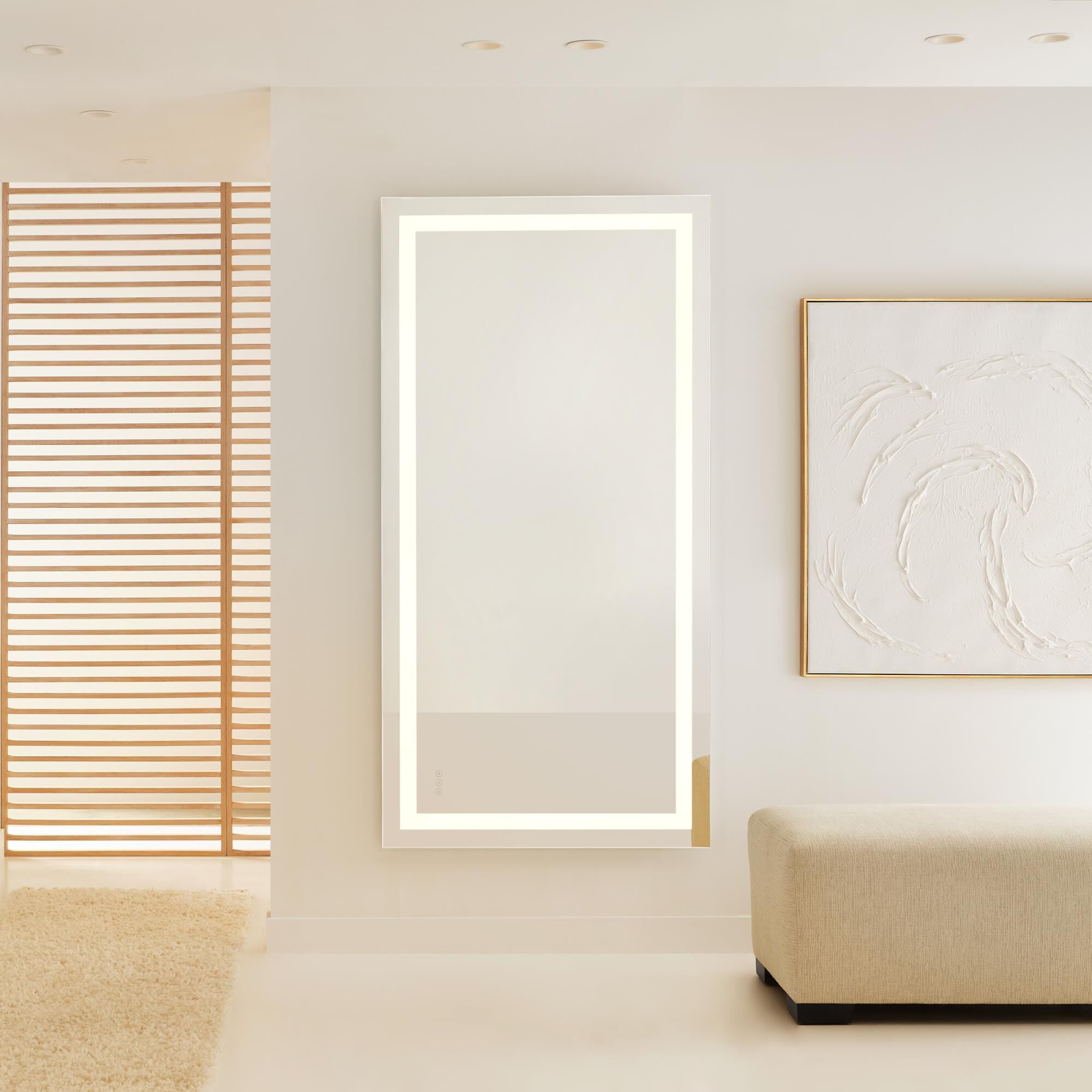 Mera 72 Inch LED Lighted Mirror,