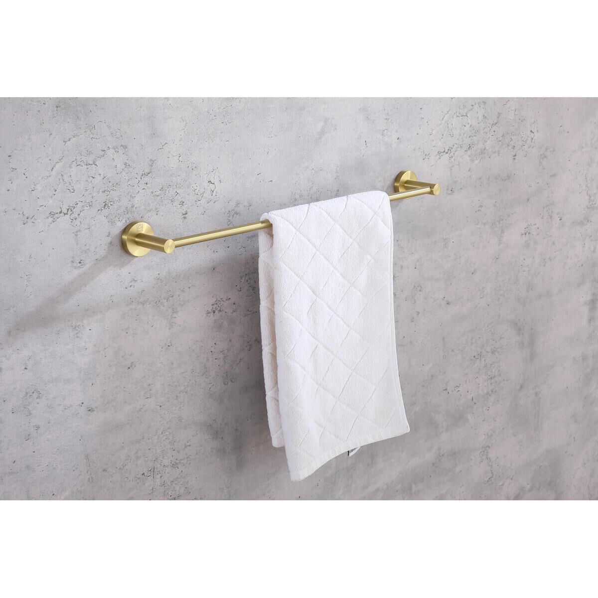 Shown in Brushed Gold finish