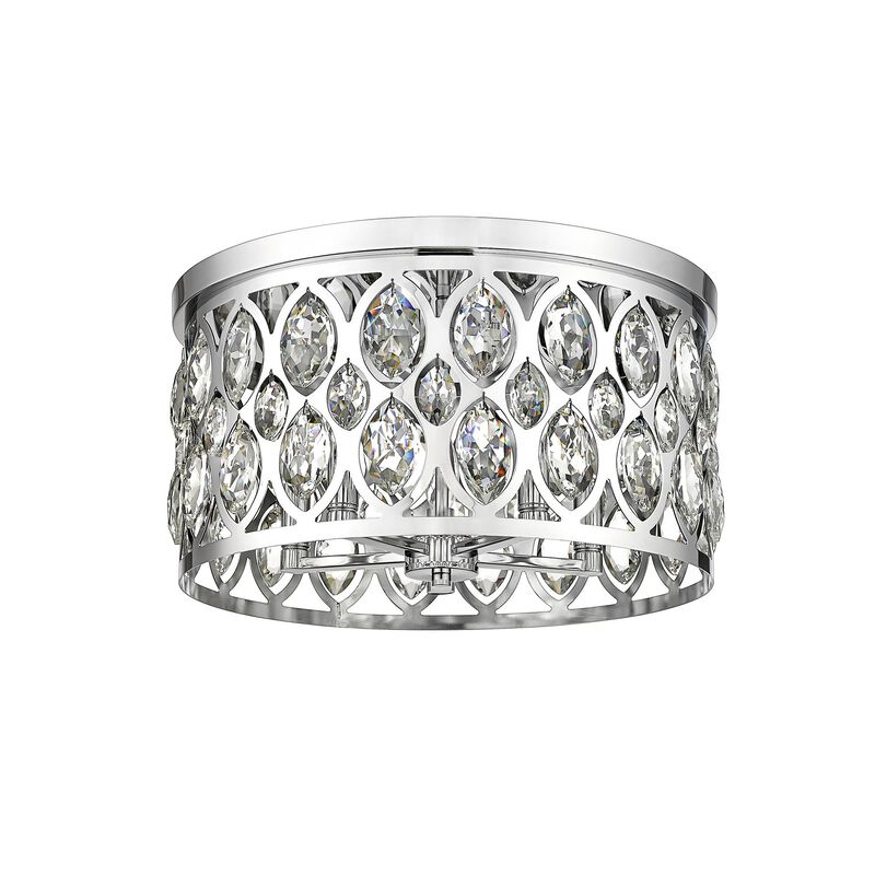 Dealey 18 Inch 5 Light Flush Mount by Z-Lite