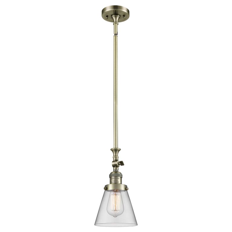 Bruno Marashlian Small Cone 6 Inch Mini Pendant by Innovations Lighting
