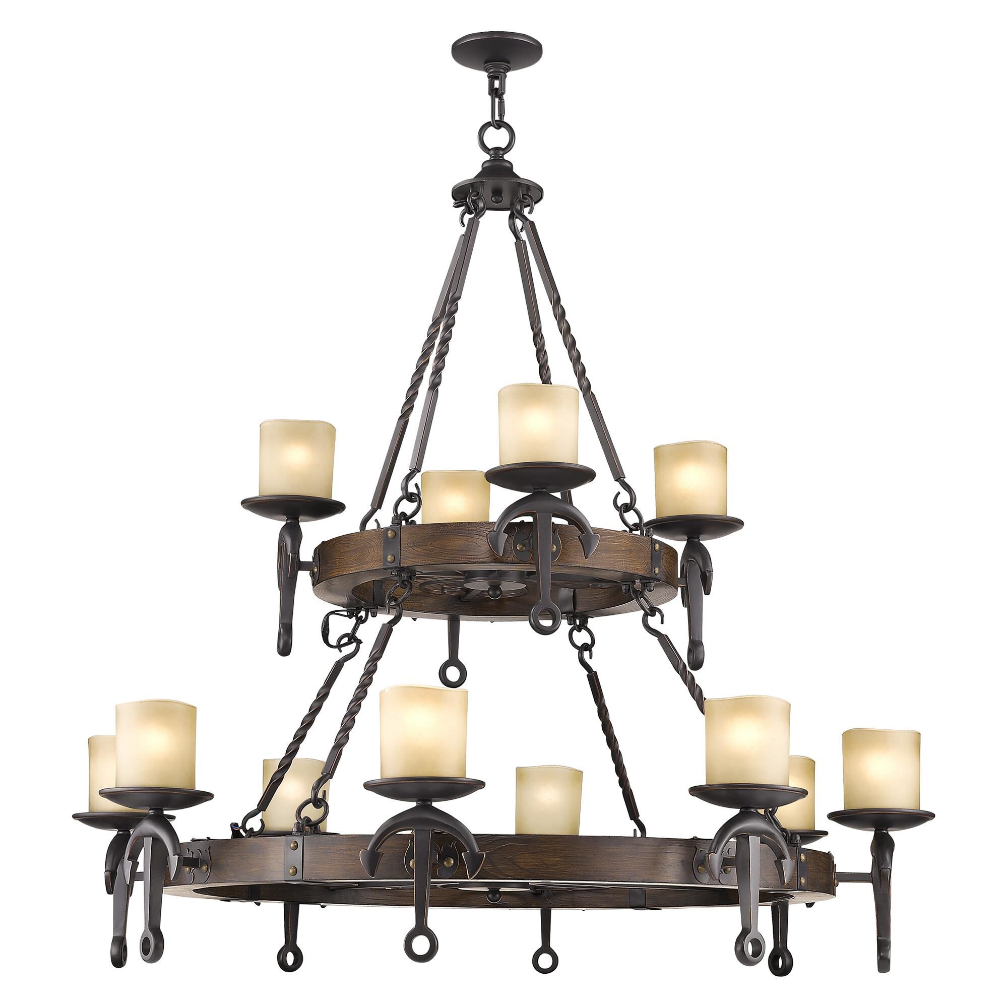 Cape May 48 Inch 12 Light Chandelier by Livex Lighting