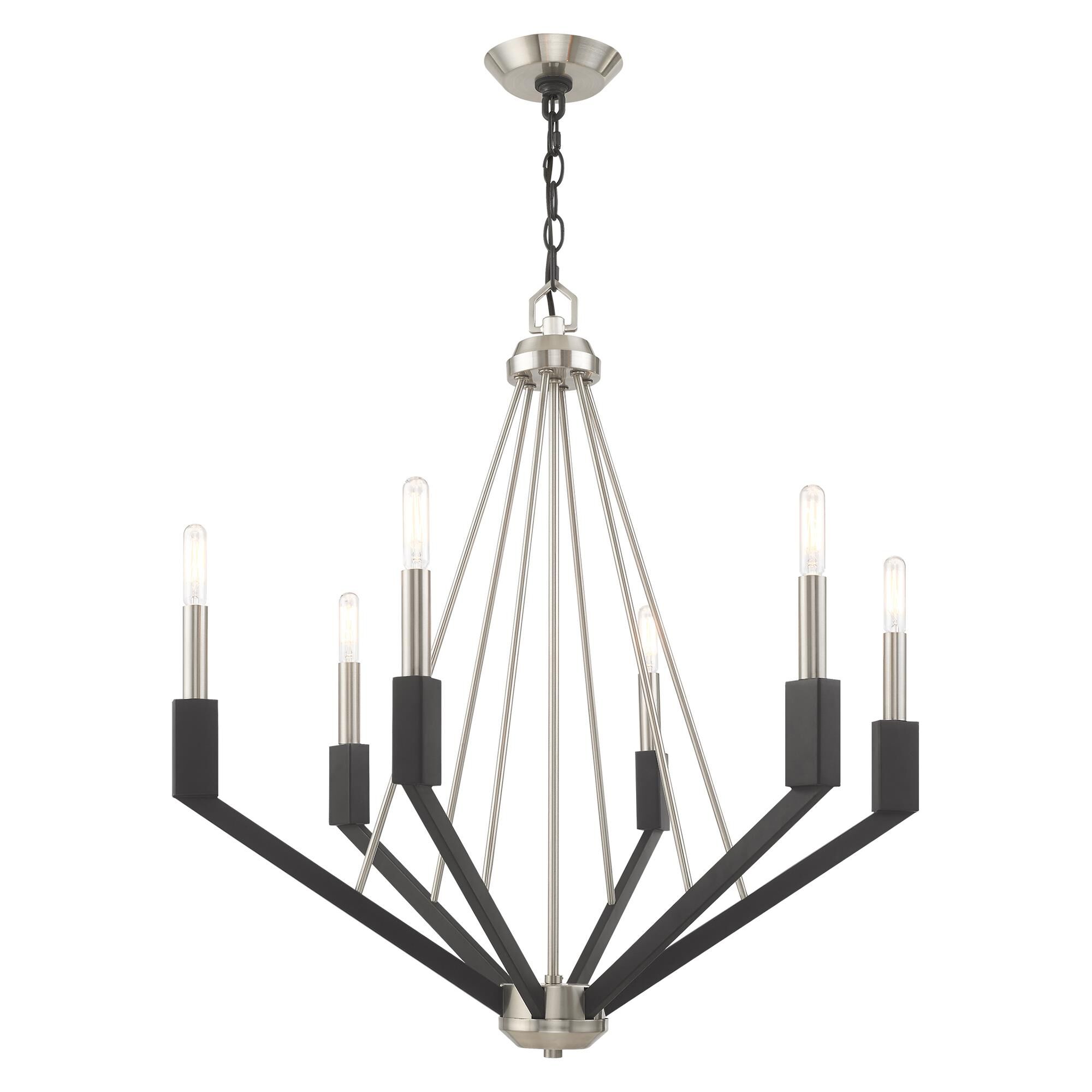 Beckett 6 Light Chandelier by Livex Lighting