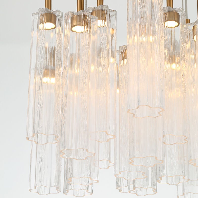 Addis 26 Inch Multi Light Pendant by Crystorama