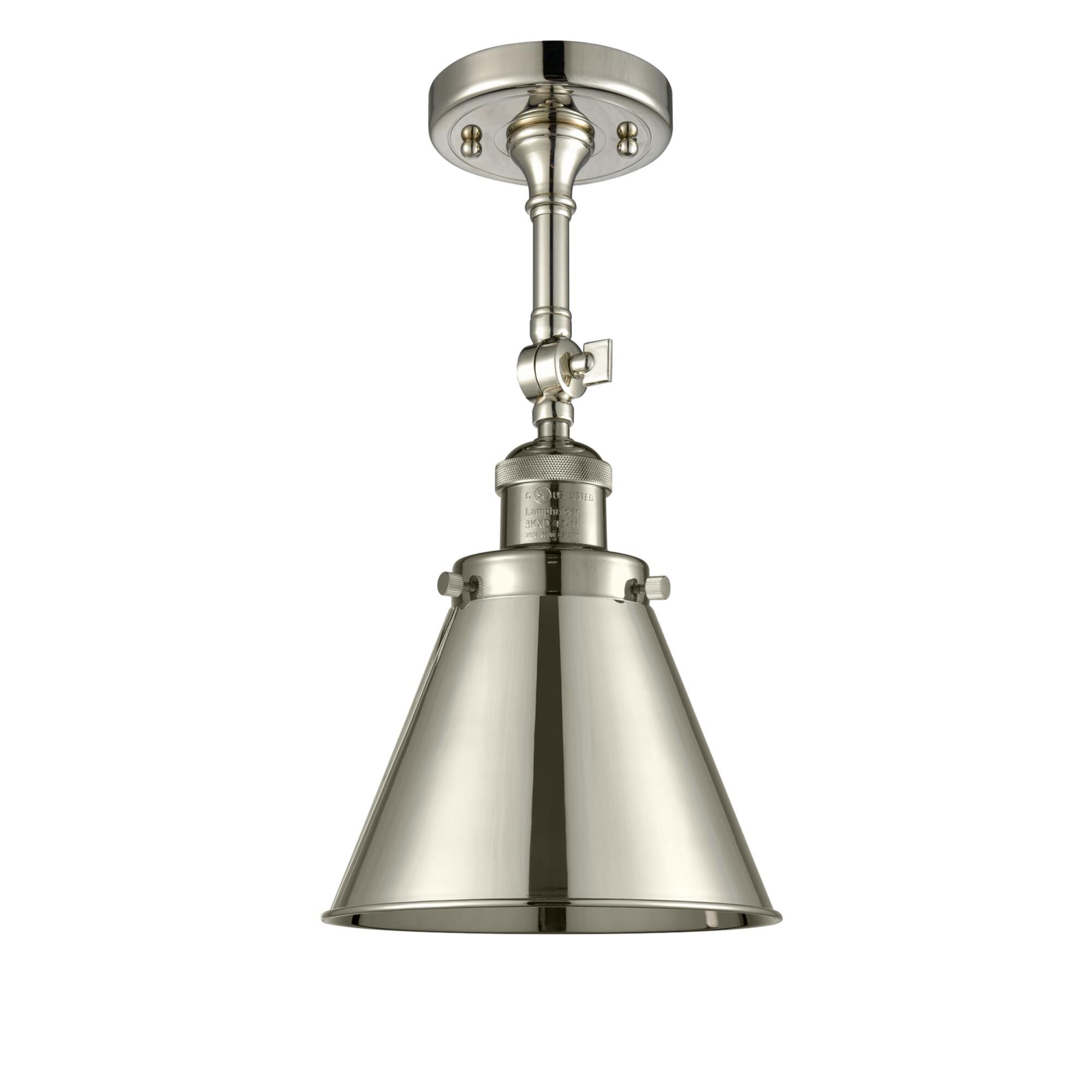 Shown in Polished Nickel finish