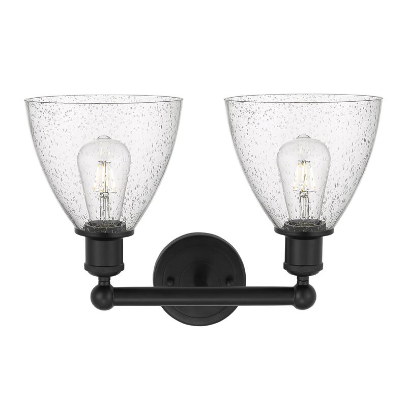 Bruno Marashlian Bristol Glass 16 Inch 2 Light Bath Vanity Light by Innovations Lighting